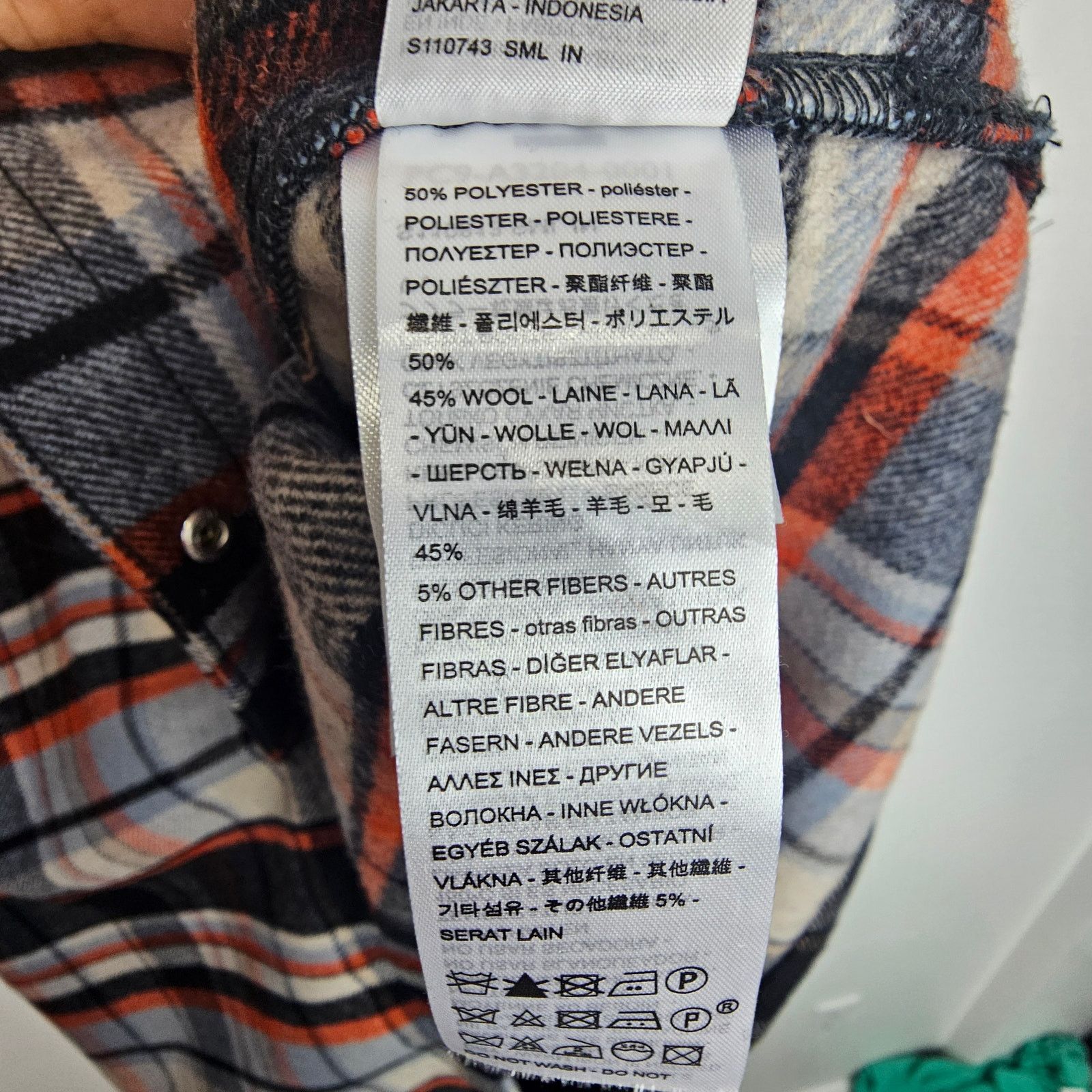 Levi's Levis Mens Portola Chore Coat Wool Trucker Jacket Plaid Size US XL / EU 56 / 4 - 9 Thumbnail