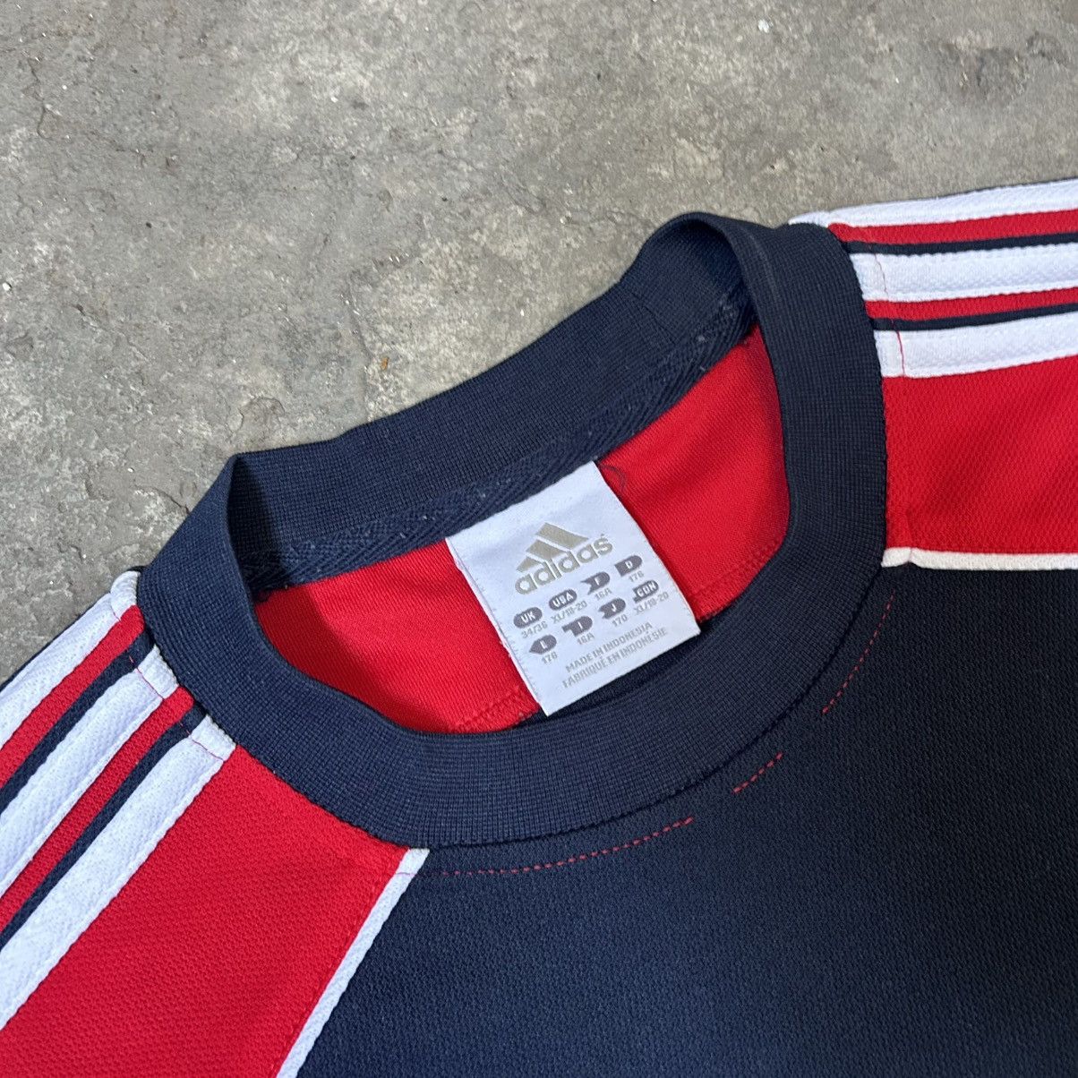 Adidas × Vintage Mid 2000s Adidas Trikot Jersey Size US S / EU 44-46 / 1 - 4 Thumbnail