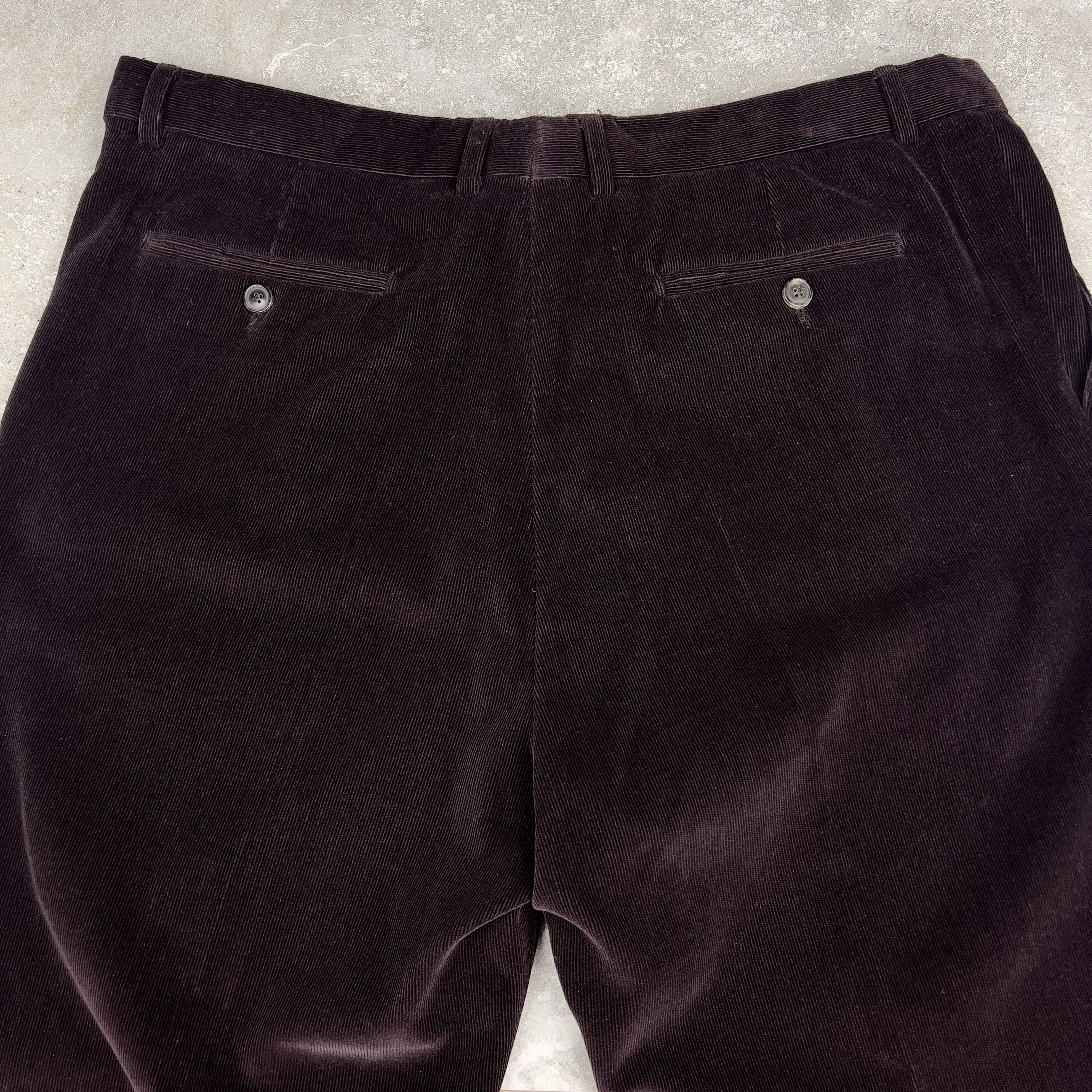 Givenchy GIVENCHY Mens Corduroy Straight Fit Trousers Pants Size US 42 / EU 58 - 4 Thumbnail