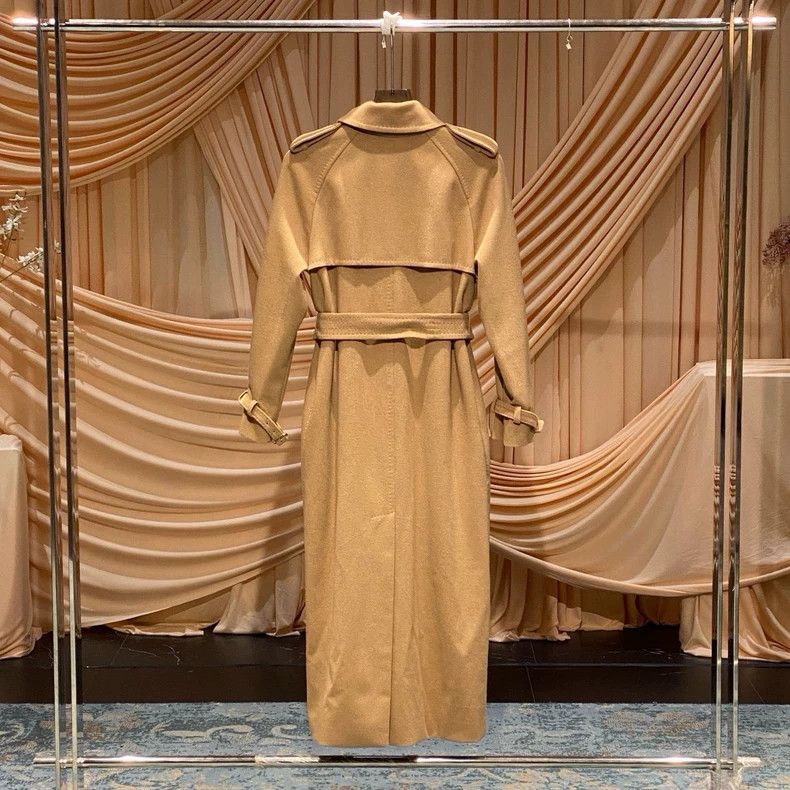 Max Mara Max Mara Camel double-breasted belted camel coat Size M / US 6-8 / IT 42-44 - 2 Thumbnail