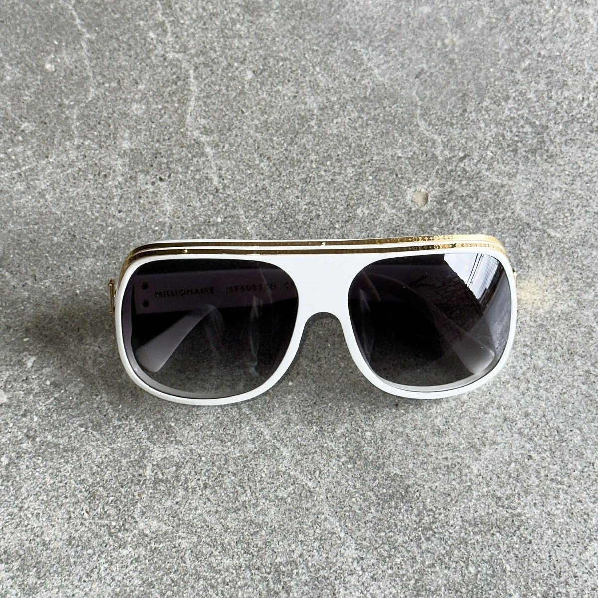Louis Vuitton NIGOS PERSONAL 2004 OG LV MILLIONAIRE SUNGLASSES Size ONE SIZE - 11 Thumbnail