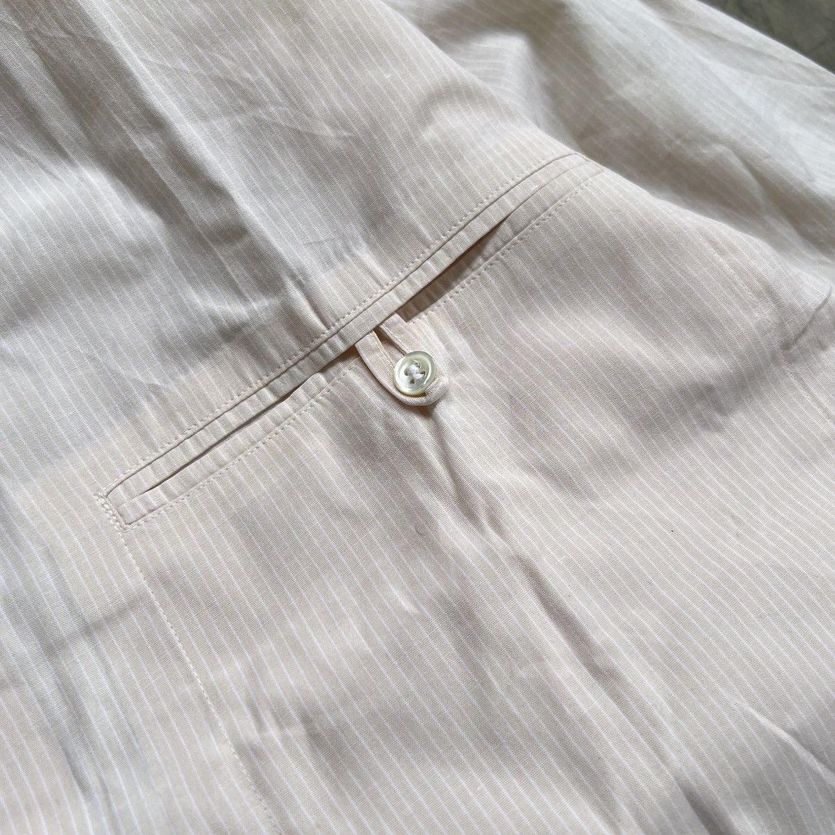 Yves Saint Laurent 1990s YSL Stripe Longsleeve Button up Shirt Size US L / EU 52-54 / 3 - 4 Thumbnail