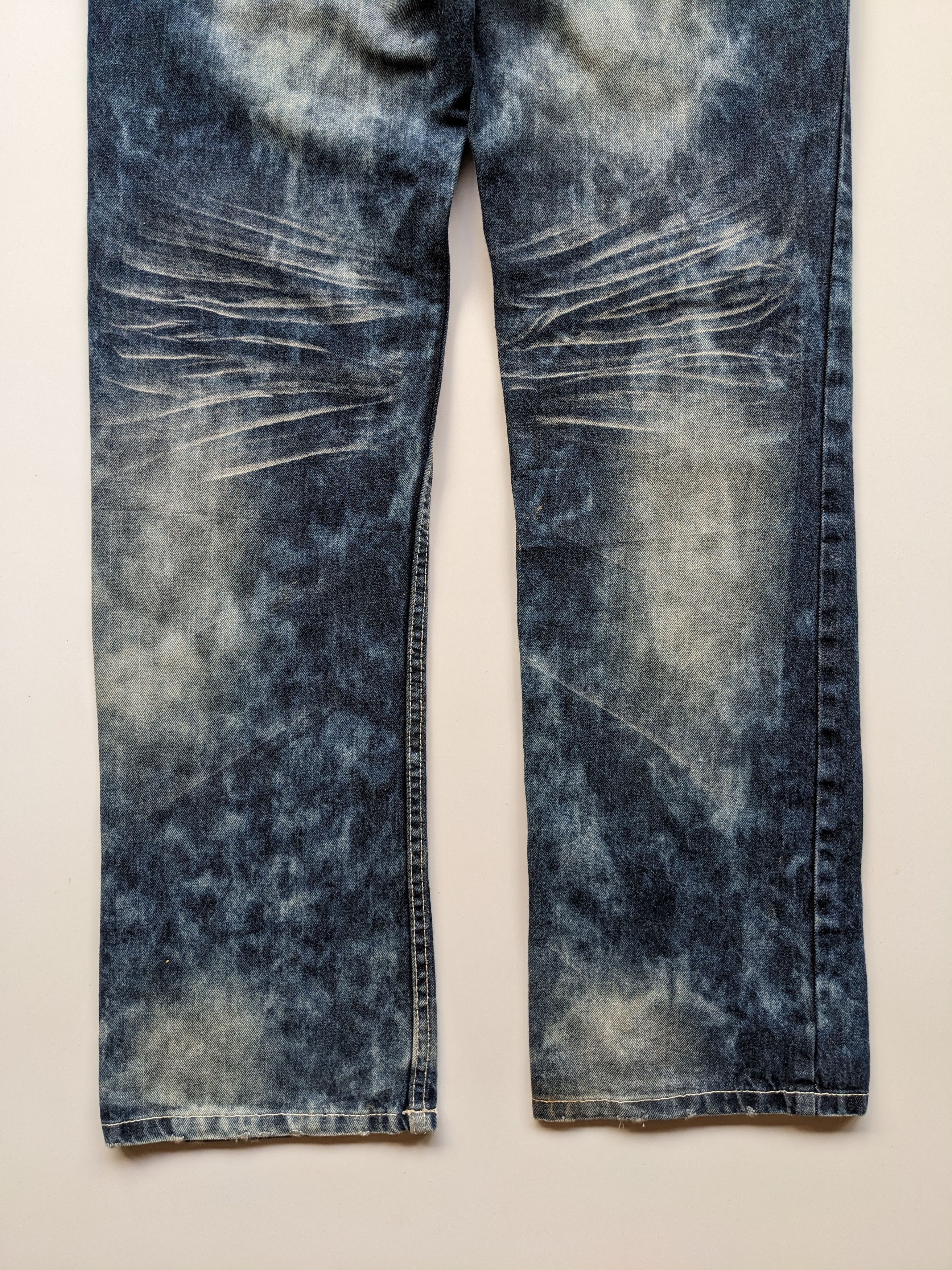 Japanese Brand × Le Grande Bleu (L.G.B.) Anti Label jeans stone wash flare jeans Size US 32 / EU 48 - 5 Thumbnail
