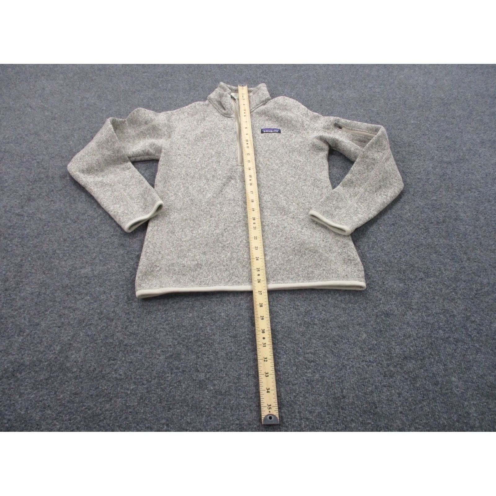Patagonia Patagonia Women Better Sweater Fleece Jacket XS Beige Outdoor Pullover Size XS / US 0-2 / IT 36-38 - 3 Thumbnail