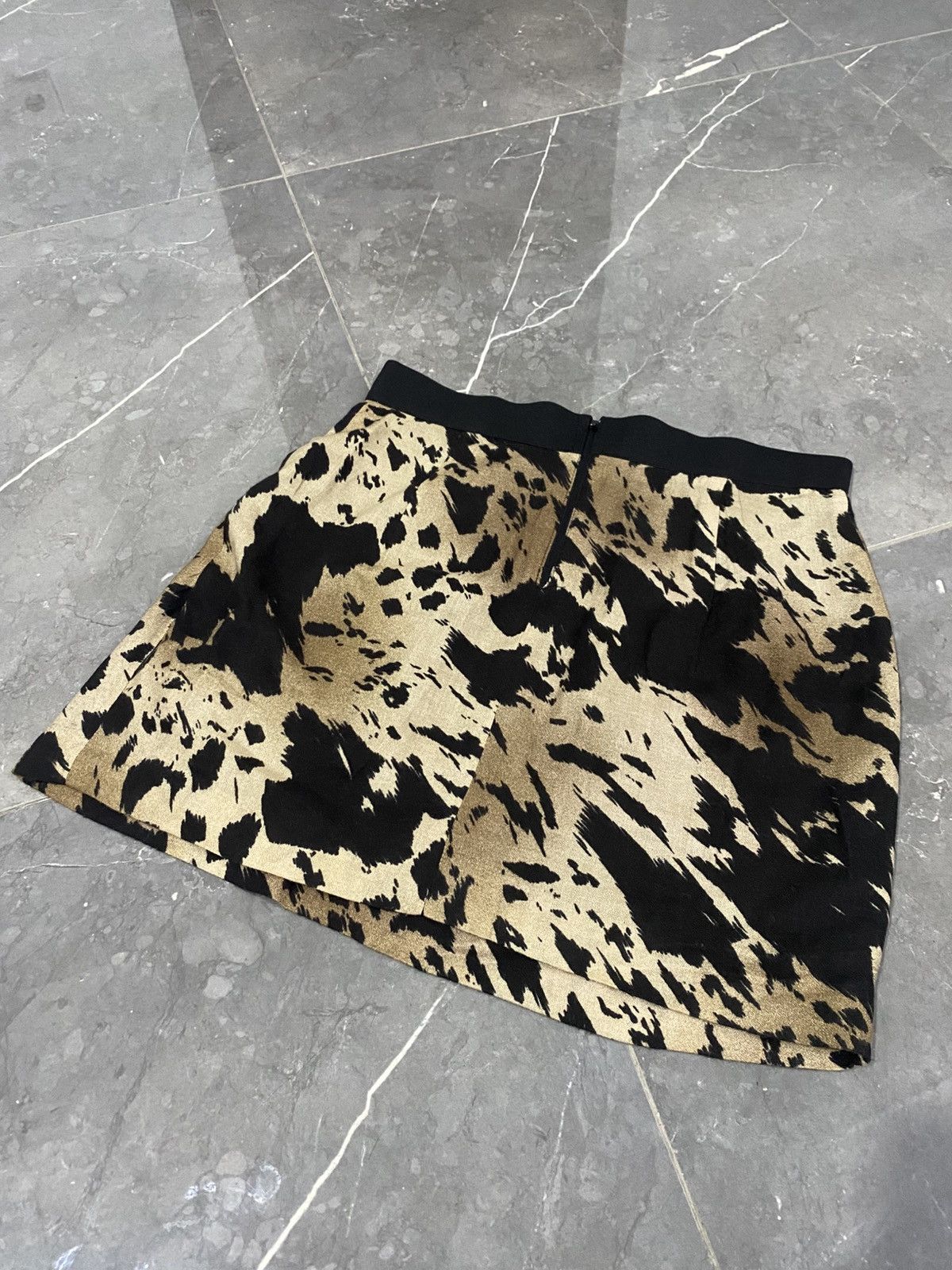 If Six Was Nine 🖤BLACKFRIDAY🖤Ggpx Leopard Camo Mini Skirt Ifsixwasnine Kmrii Size 29" - 5 Thumbnail