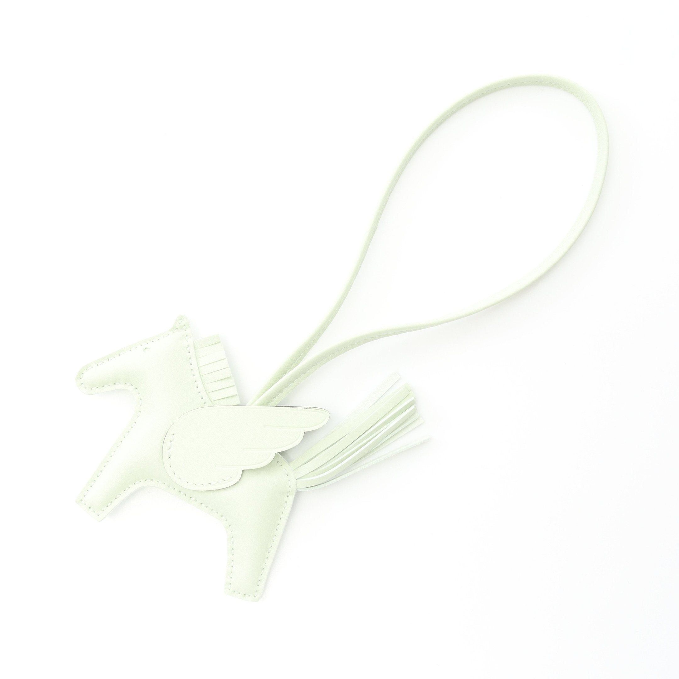 Hermes Hermes Rodeo Pegasus Pm Vert Peppermint Bag Charm Aagneau Veau Swift Light Green B Stamp Size ONE SIZE - 1 Thumbnail