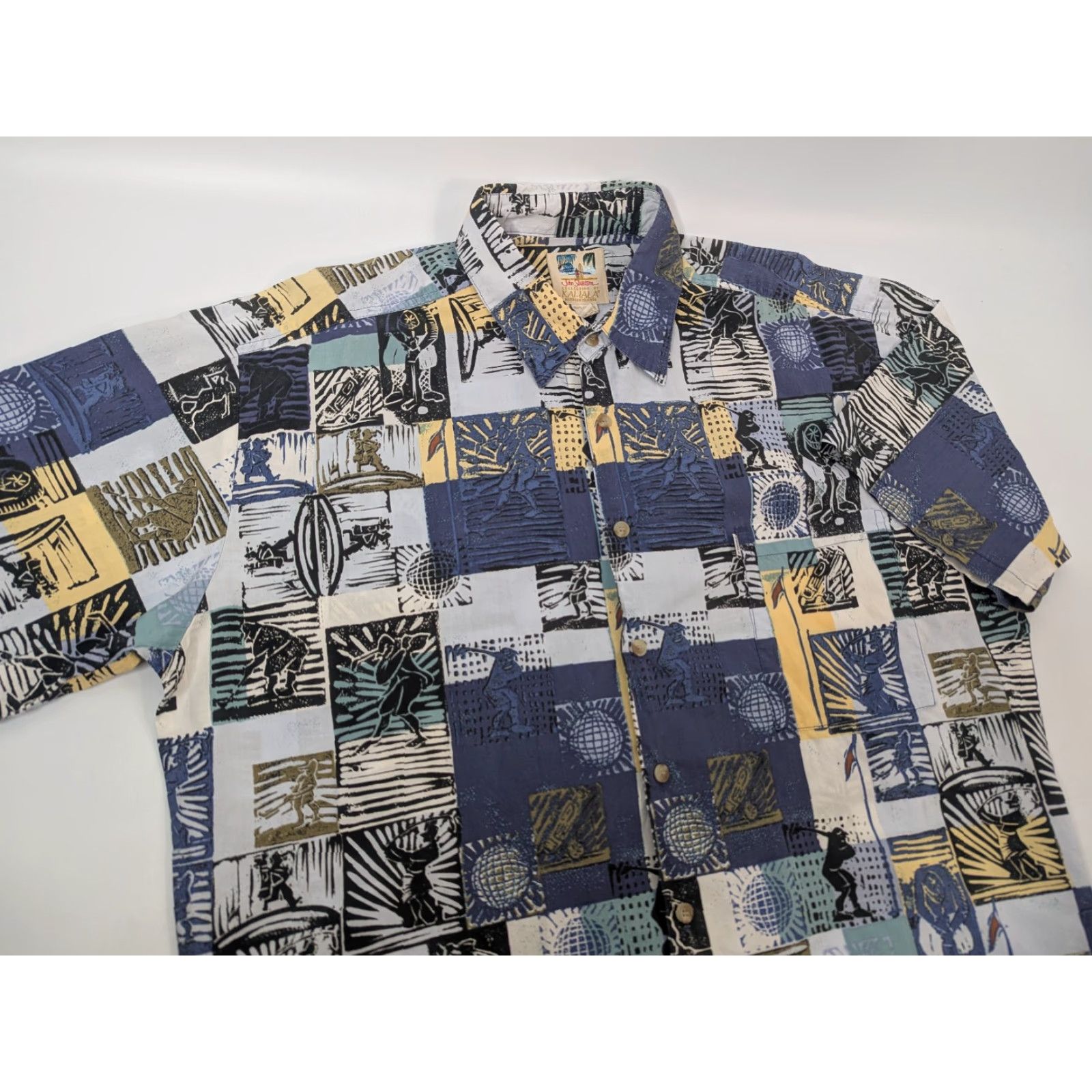 ALOHAS VINTAGE John Severson by Kahala Short Sleeve Button Hawaiian Aloha Shirt Mens Large Size US L / EU 52-54 / 3 - 2 Thumbnail