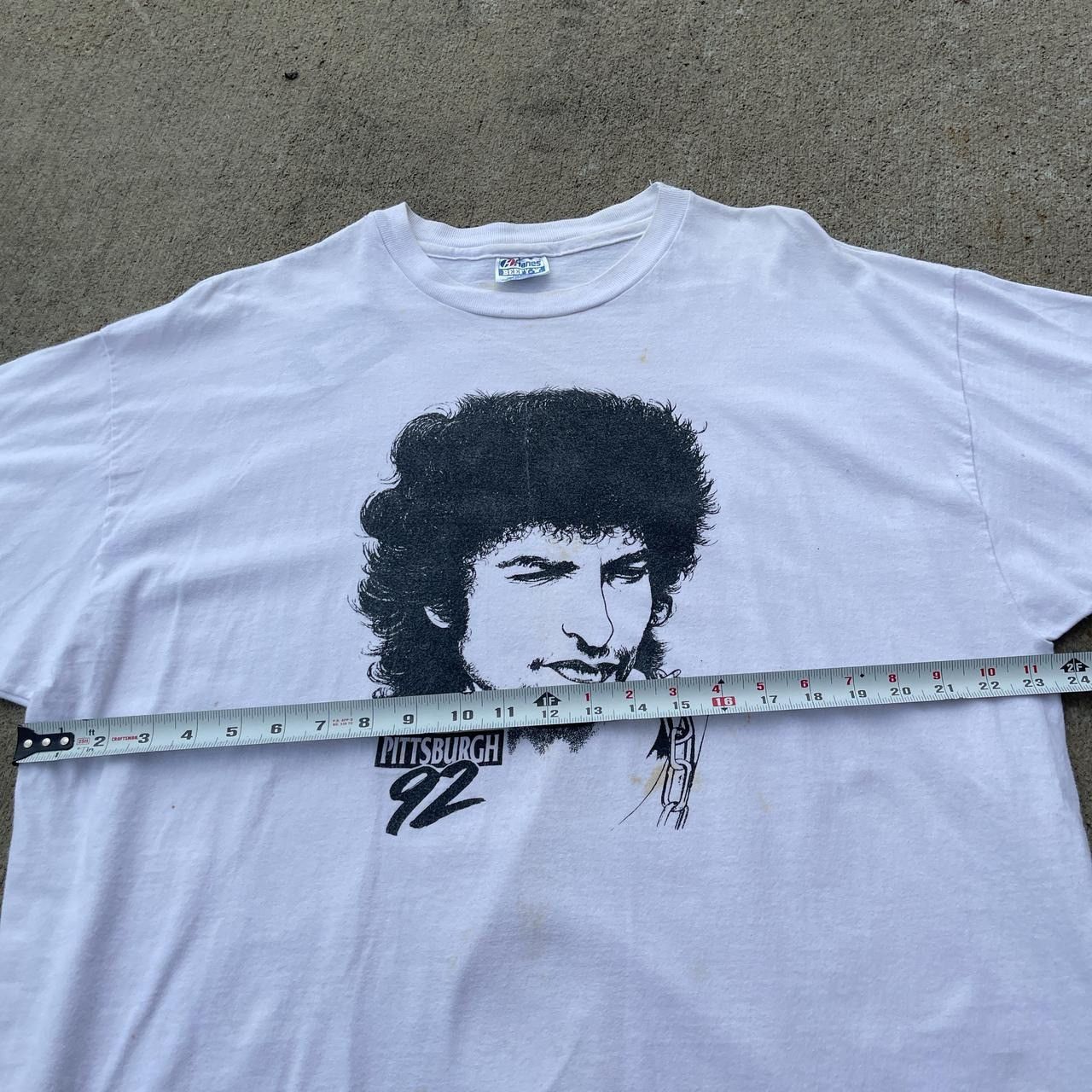 Vintage Vintage 1992 Bob Dylan Pittsburgh Tour tee Size US XXL / EU 58 / 5 - 4 Thumbnail