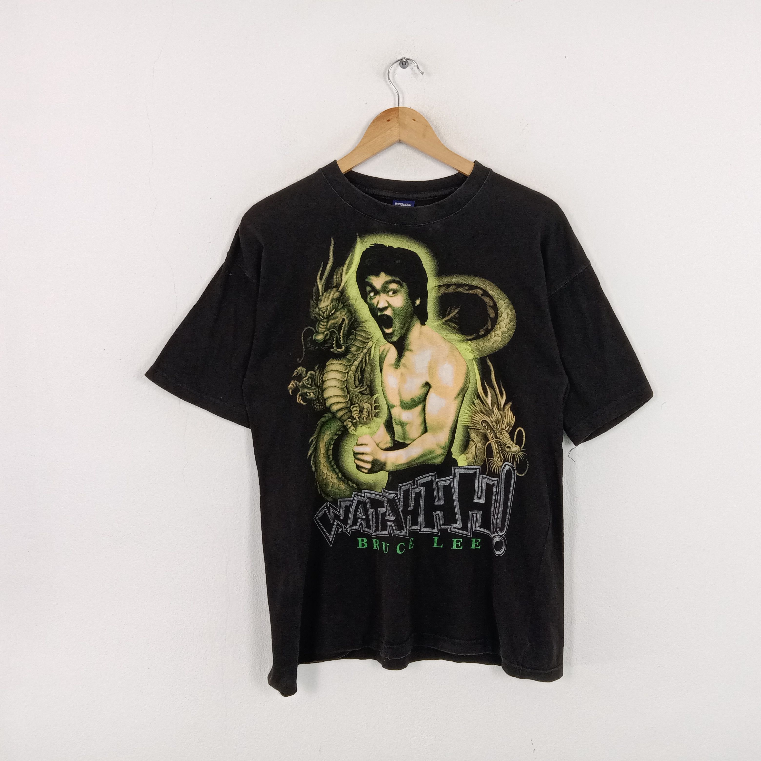 Vintage Bruce Lee American Artist Movie Graphic Tshirt