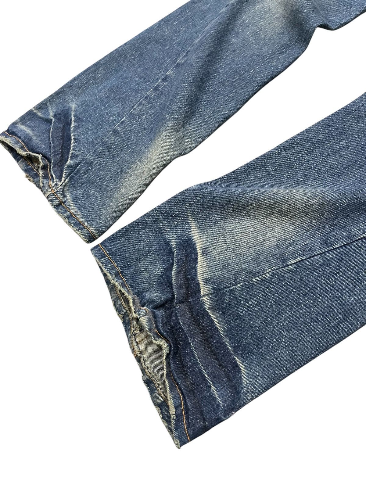Hysteric Glamour × In The Attic Nylaus Japan Studded & Gems Claws Mark Spiral Flare Jeans Size US 32 / EU 48 - 14 Thumbnail