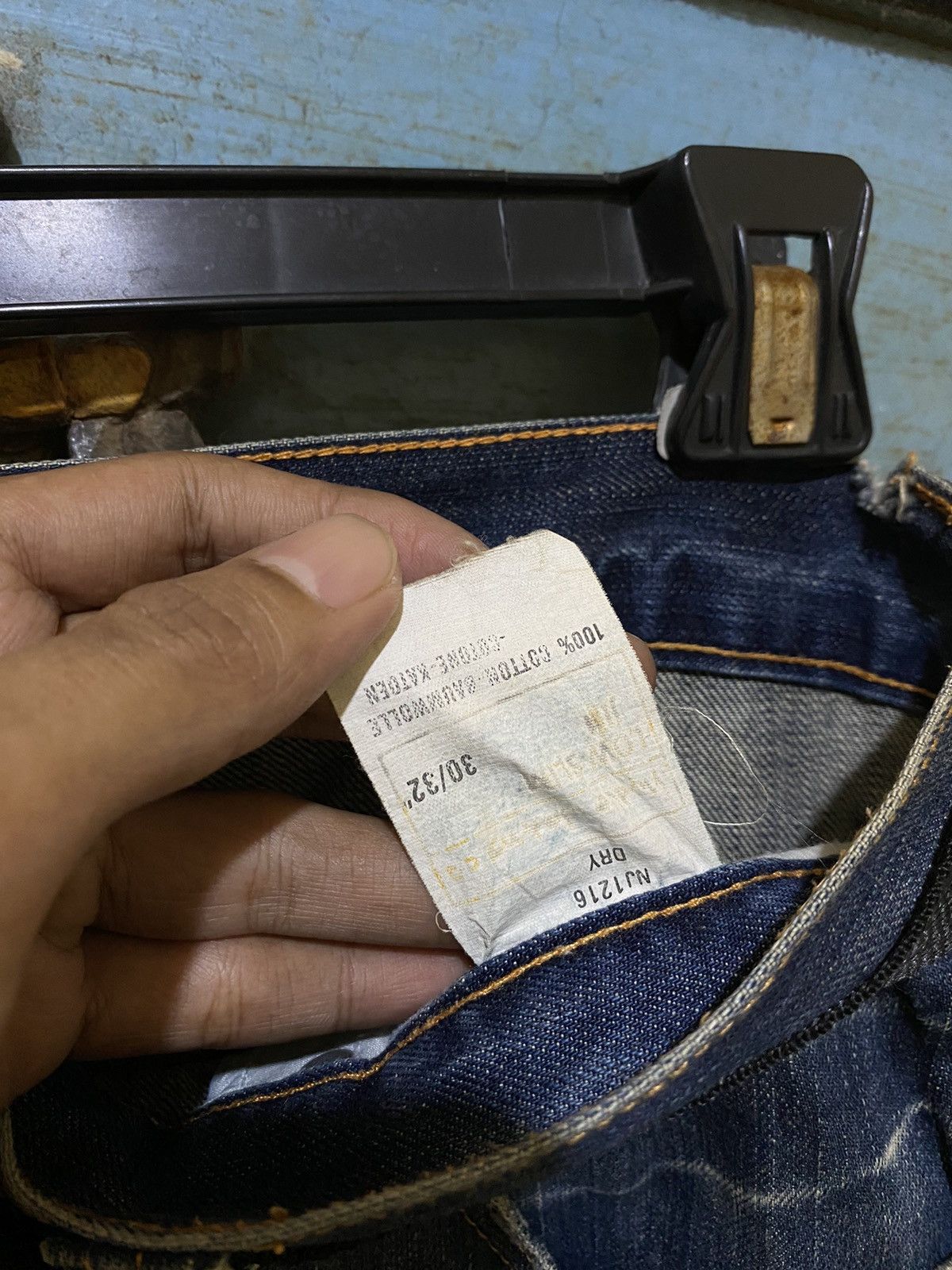 Japanese Brand NUDIE PANTS REEWORK DENIM Size US 32 / EU 48 - 3 Thumbnail