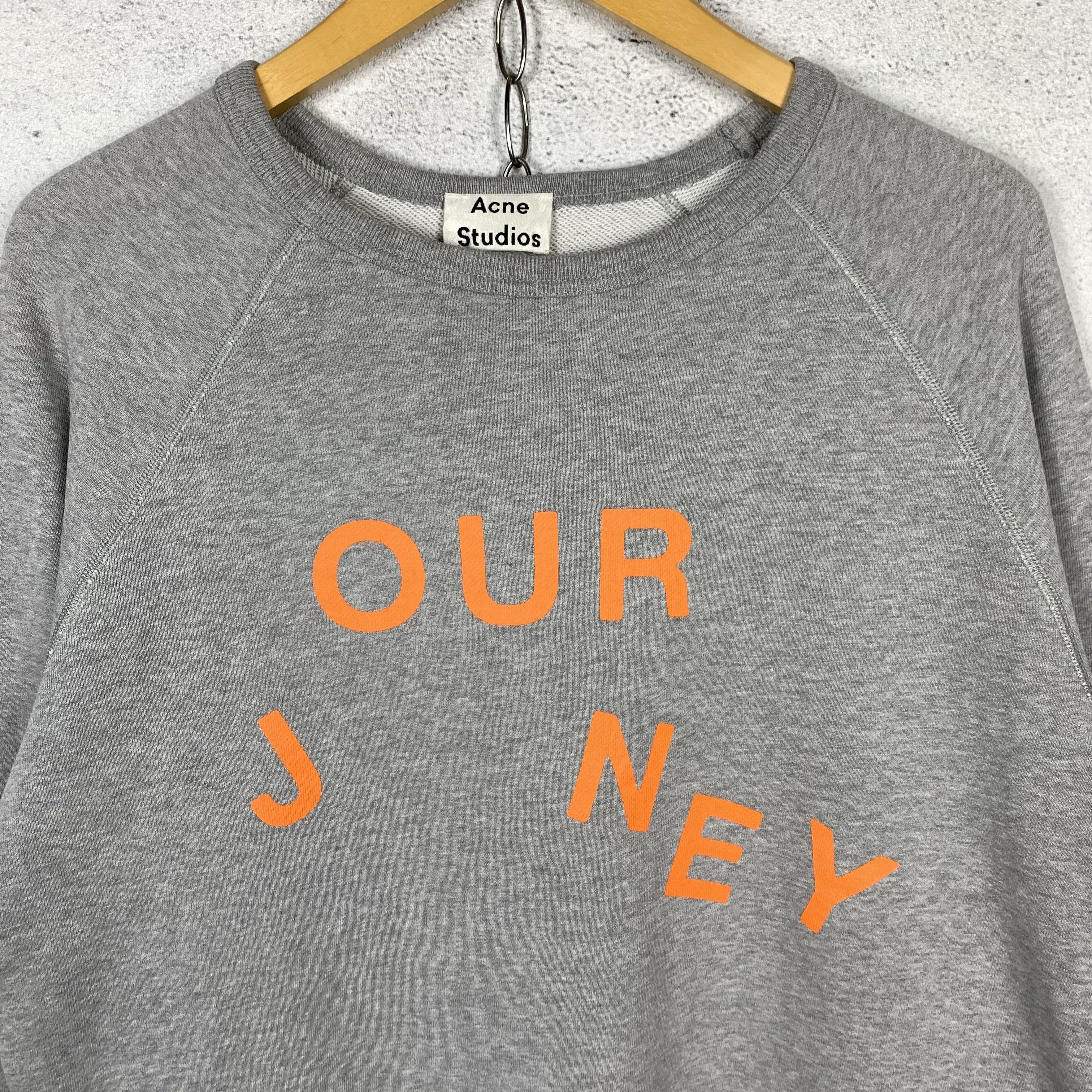Acne Studios Acne Studios Our Journey Sweatshirt Crewneck Size US M / EU 48-50 / 2 - 2 Thumbnail