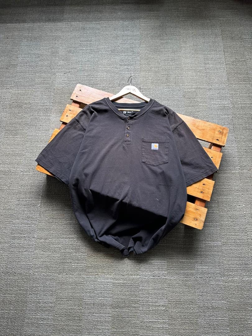 Carhartt × Carhartt Wip CARHARTT POCKET TEE HALF BUTTON Size US XXL / EU 58 / 5 - 1 Thumbnail