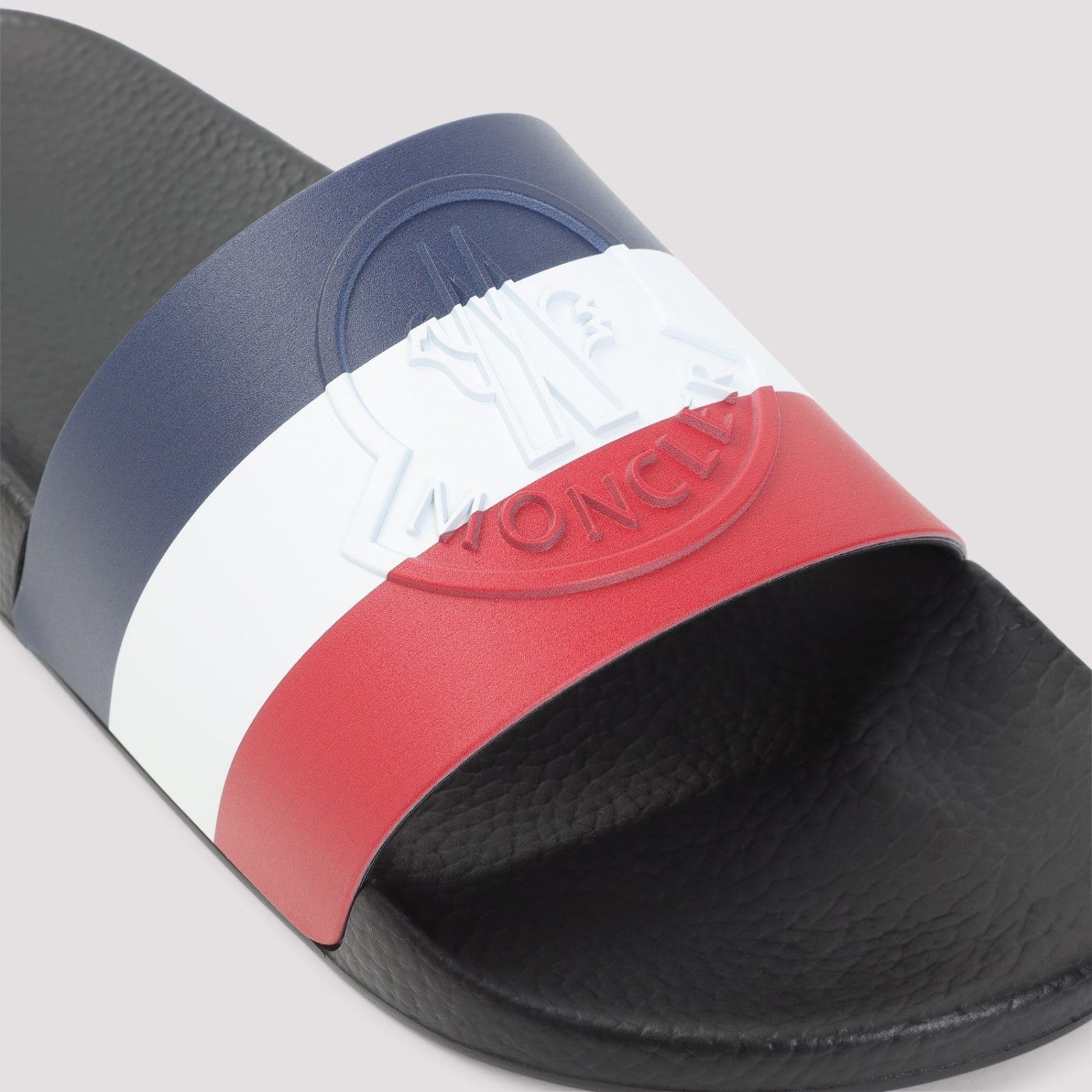 Moncler MONCLER Basile Striped Rubber Slides New & Authentic (Men's Size US 8 / EU 41 - 5 Thumbnail