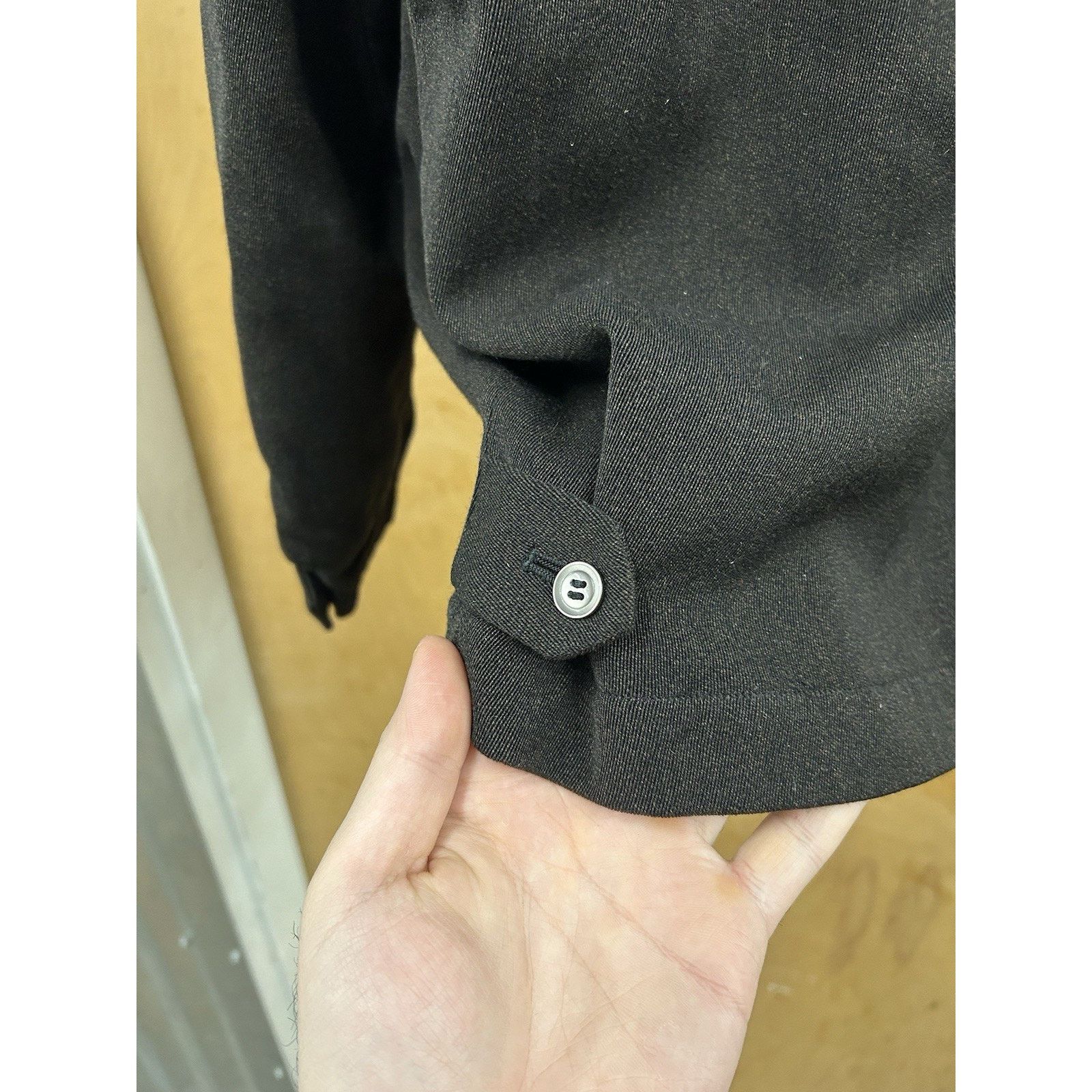 Vintage 1960s Gabardine Ricky Jacket Mens XL Fleece Lined Rockabilly Size US XL / EU 56 / 4 - 9 Thumbnail
