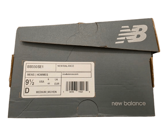 New Balance New Balance 550 "White Team Red" Size US 9.5 / EU 42-43 - 3 Thumbnail