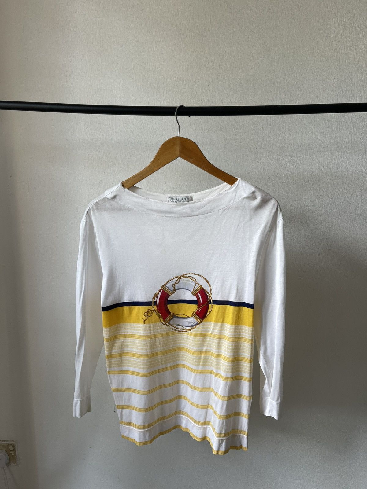Gucci 80s Gucci Long Sleeve 11 Size M / US 6-8 / IT 42-44 - 1 Thumbnail