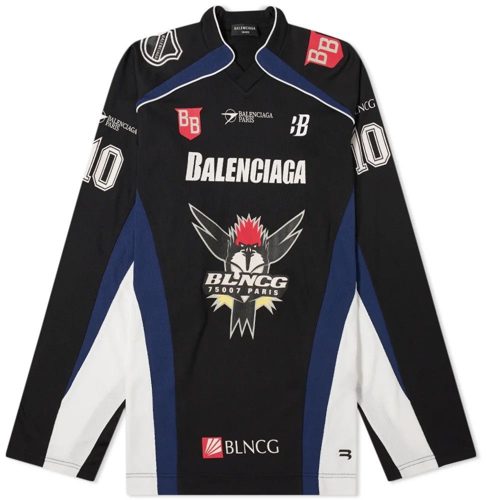 Balenciaga STEAL. Balenciaga Hockey Jersey Size US XL / EU 56 / 4 - 1 Thumbnail