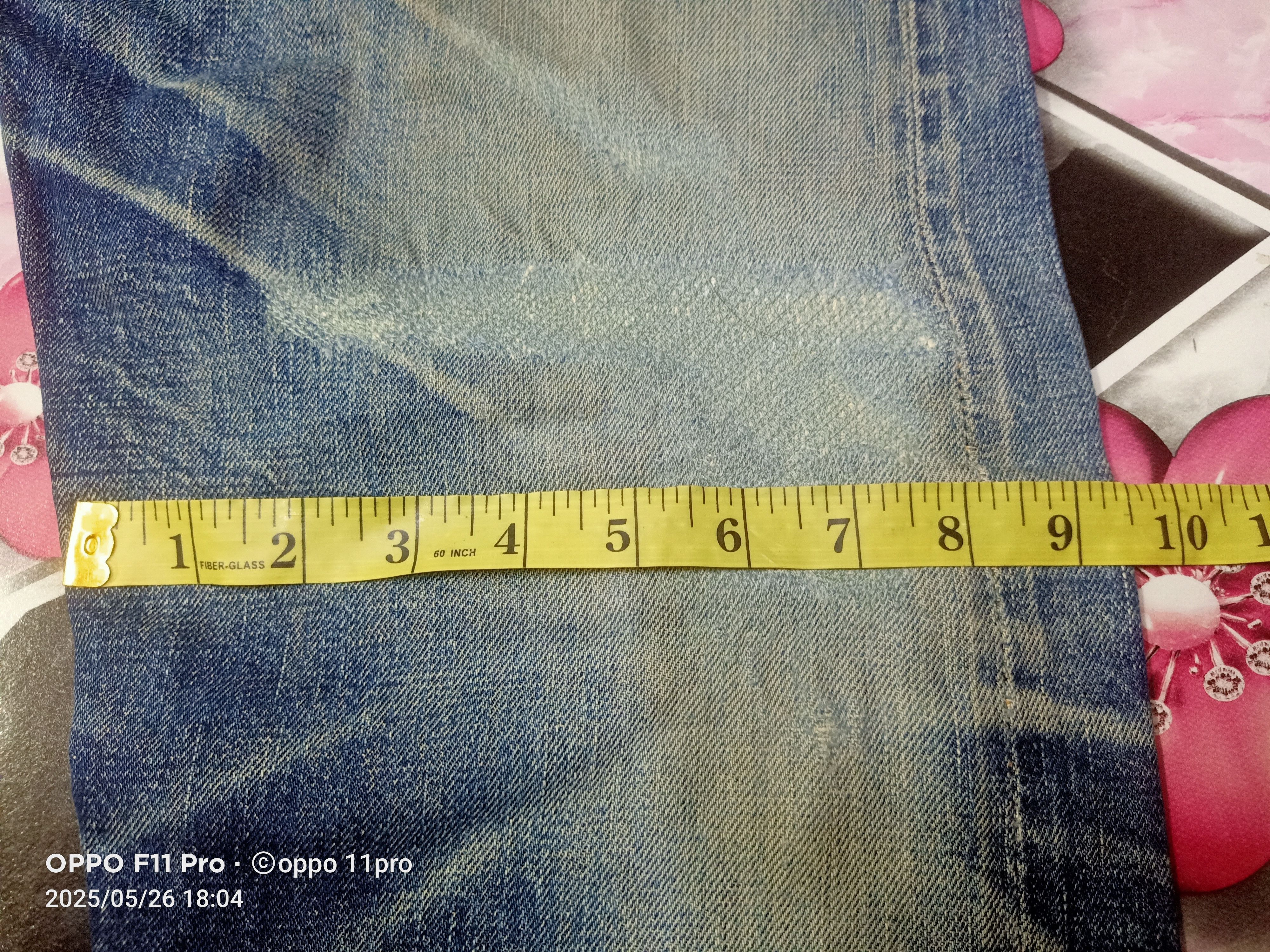 Japanese Brand × Warehouse Wherehouse Vintage Denim Distressdenim Selvedge Size US 33 - 13 Thumbnail