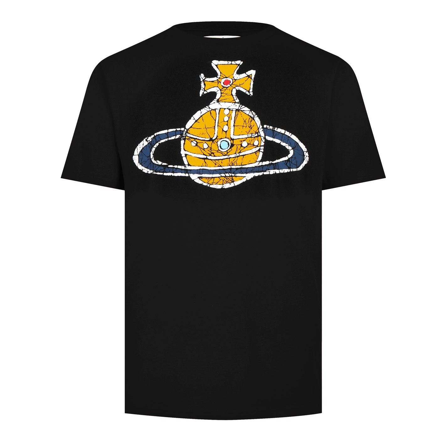 Vivienne Westwood o1g2r1mq0526 Time Machine T Shirt in Black Size US XXL / EU 58 / 5 - 1 Thumbnail