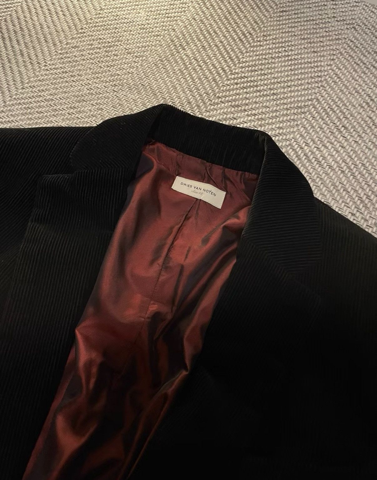 Dries Van Noten Dries Van Noten Corduroy Blazer Jacket K24 Size US M / EU 48-50 / 2 - 2 Thumbnail