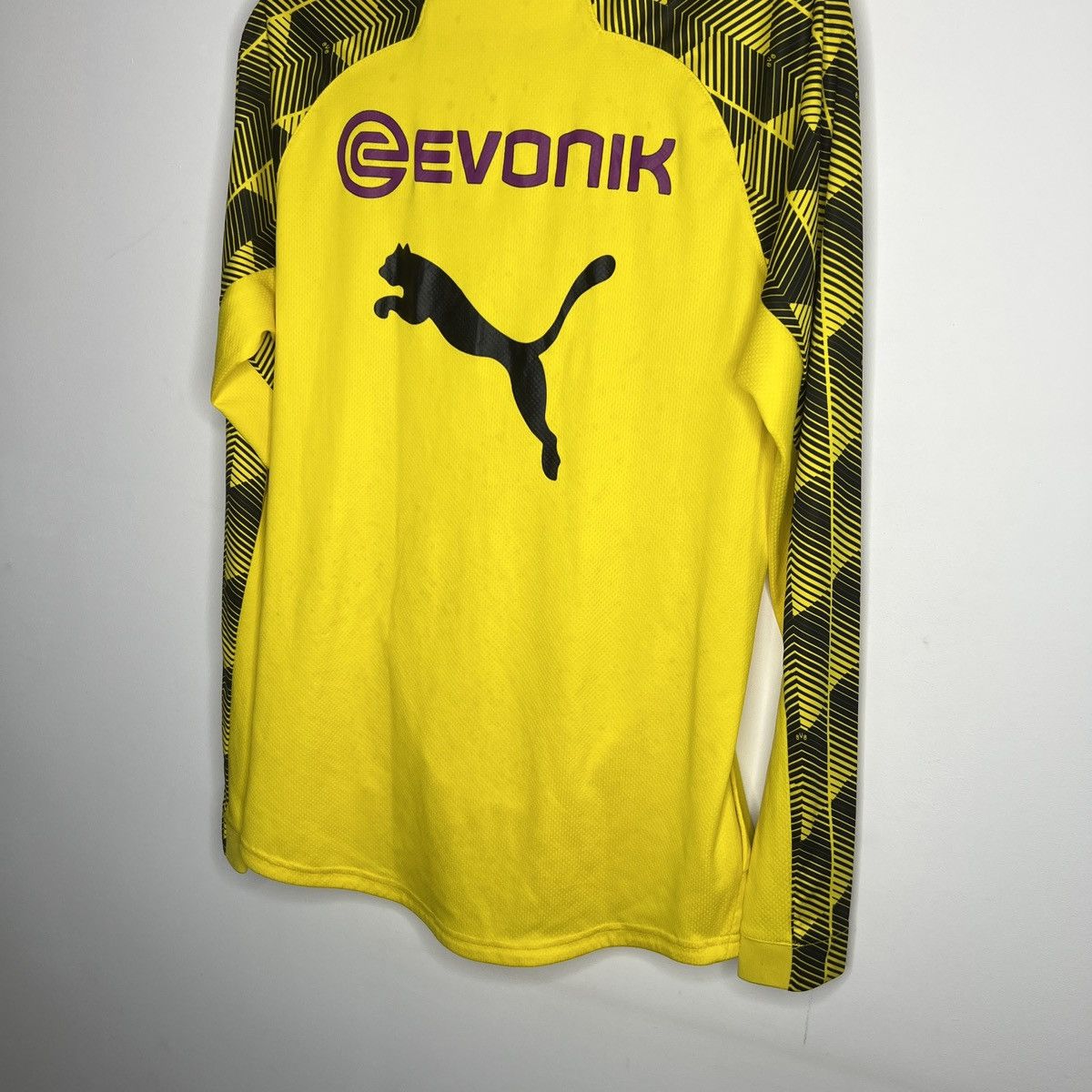 Puma × Vintage Puma Borussia Dortmund Yellow Training Top Track Jersey Size US M / EU 48-50 / 2 - 7 Thumbnail