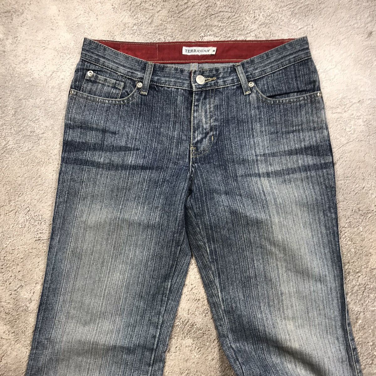Vintage Vintage 90s Faded Baggy Distressed Jeans Grunge Streetwear 2 Size 29" - 3 Thumbnail