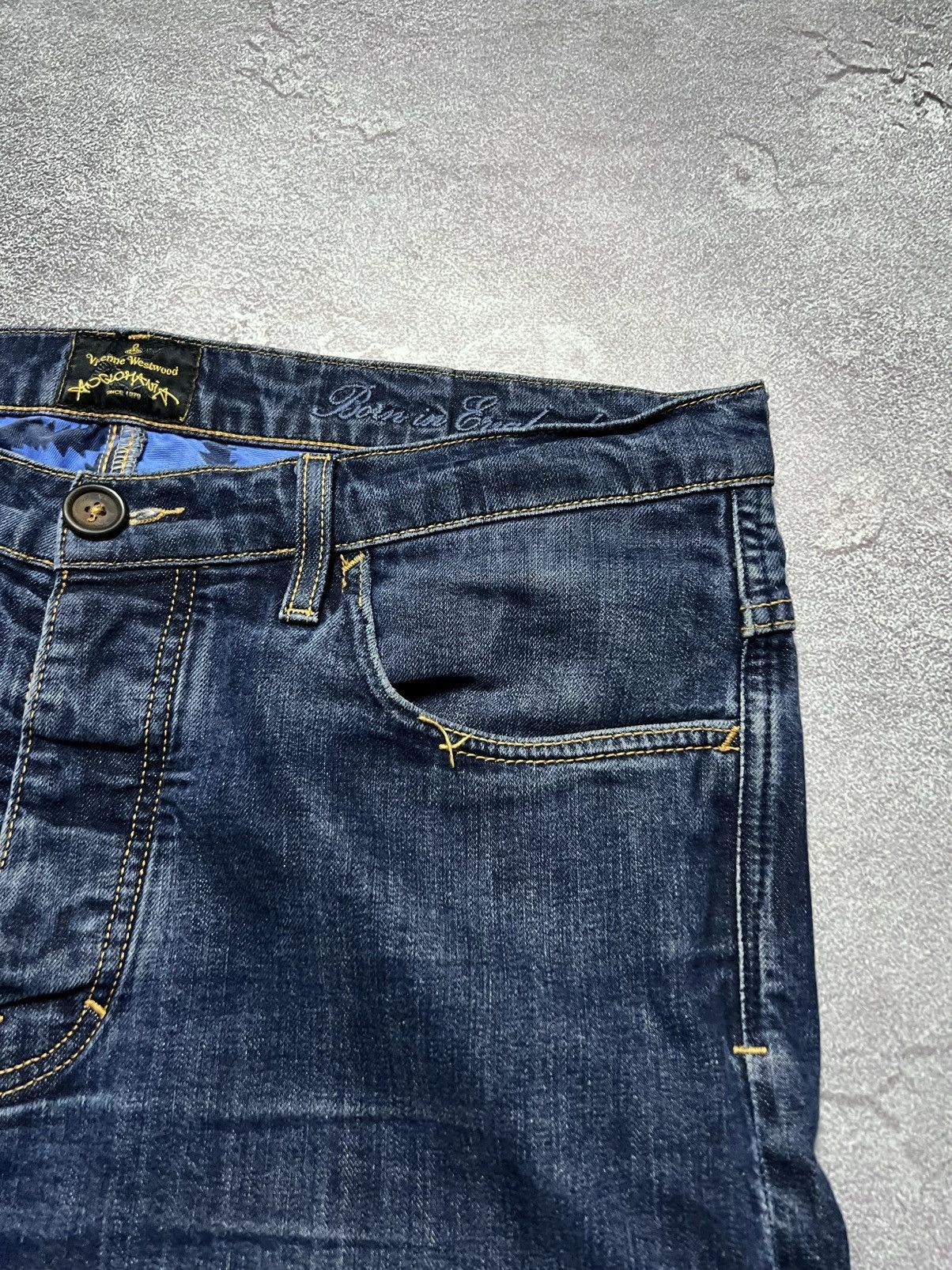 Vivienne Westwood Vintage Vivienne Westwood Jeans Big Logo Anglomania Orb Satu Size US 34 / EU 50 - 15 Thumbnail
