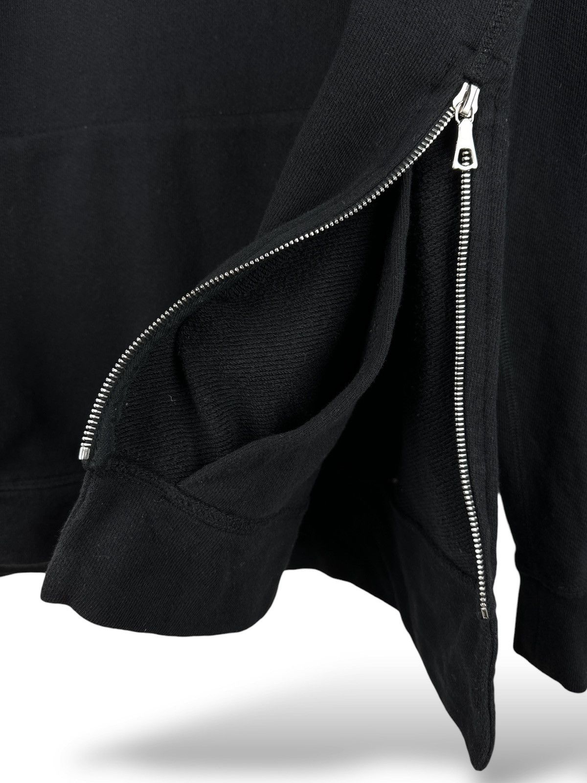 John Elliott John Elliott Villain Black Hoodie Side Zip Hidden Pocket Size US L / EU 52-54 / 3 - 10 Thumbnail