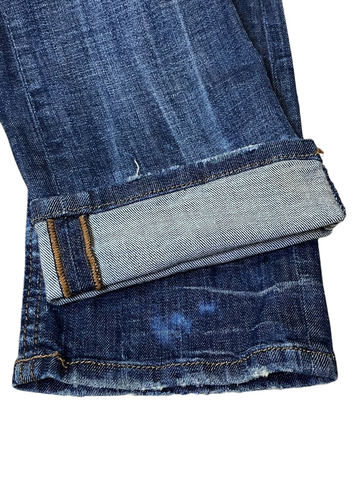 Diesel SICK🔥DIESEL SLIM SKINNY S/S 2016 DISTRESSED STYLE JEANS Size US 31 - 14 Thumbnail