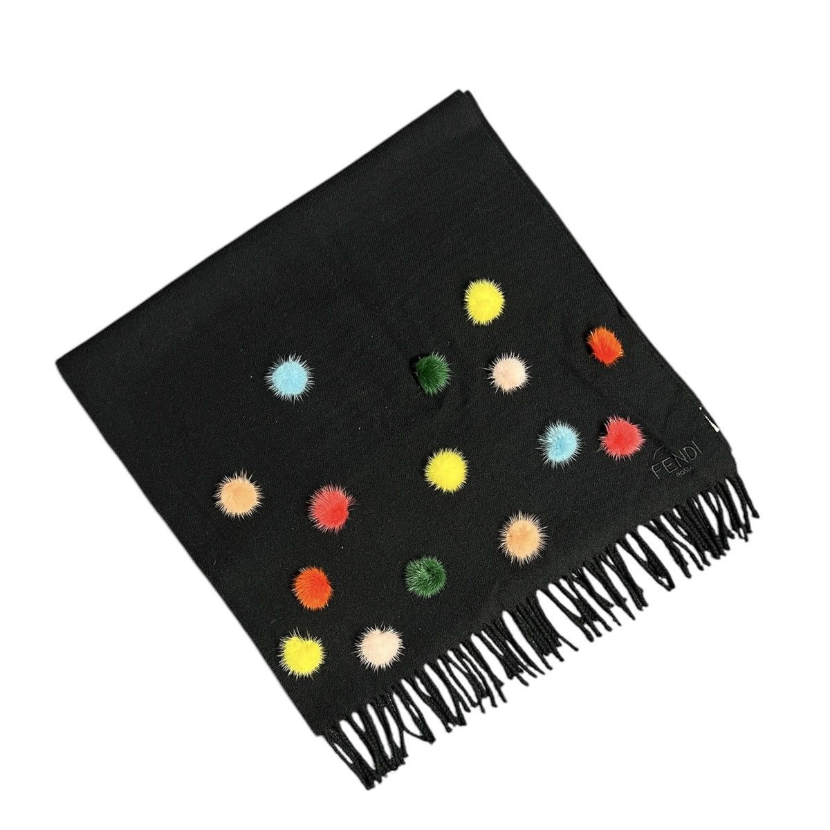 Fendi Authentic Fendi Mink Pom Pom / Scarves / Muffler Size ONE SIZE - 1 Thumbnail