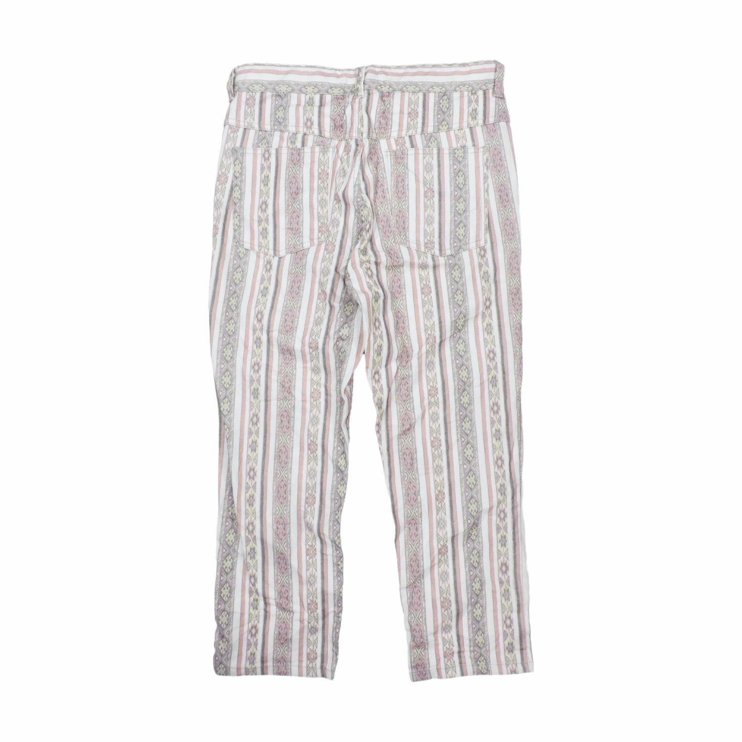 Isabel Marant ISABEL MARANT ÉTOILE ETHNIC BOHO STRIPED PATTERN LONG PANTS Size 27" / US 4 / IT 40 - 2 Thumbnail