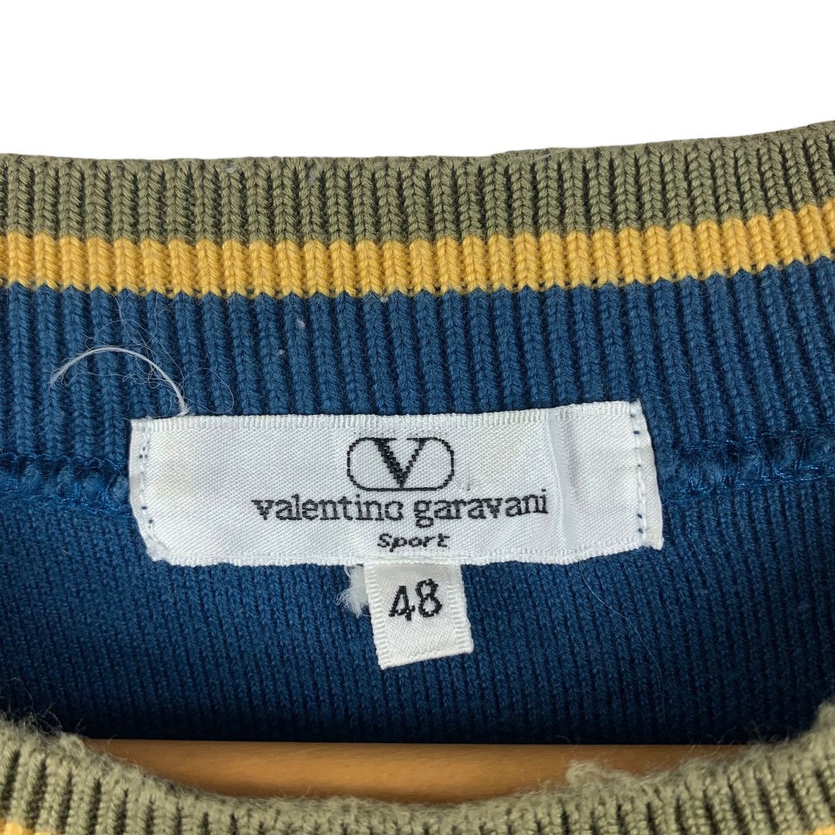 Valentino × Vintage Vintage VALENTINO GARAVANI Embroidery spellout sweatshirt Size US M / EU 48-50 / 2 - 3 Thumbnail
