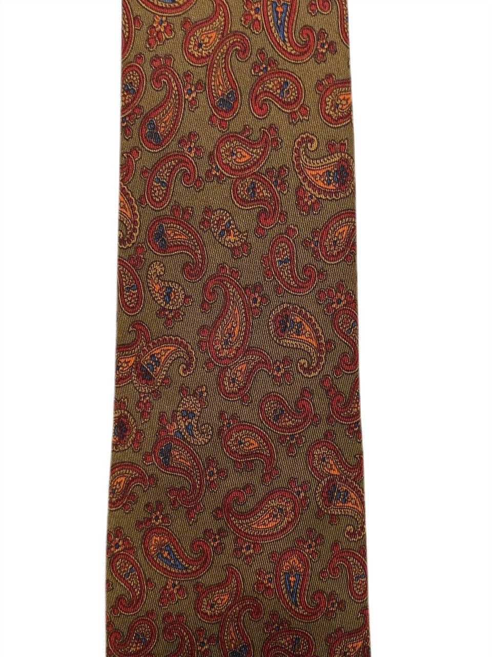 Yves Saint Laurent Yves Saint Laurent YSL Floral Abstract Silk Tie Vintage Y2K Size ONE SIZE - 3 Thumbnail
