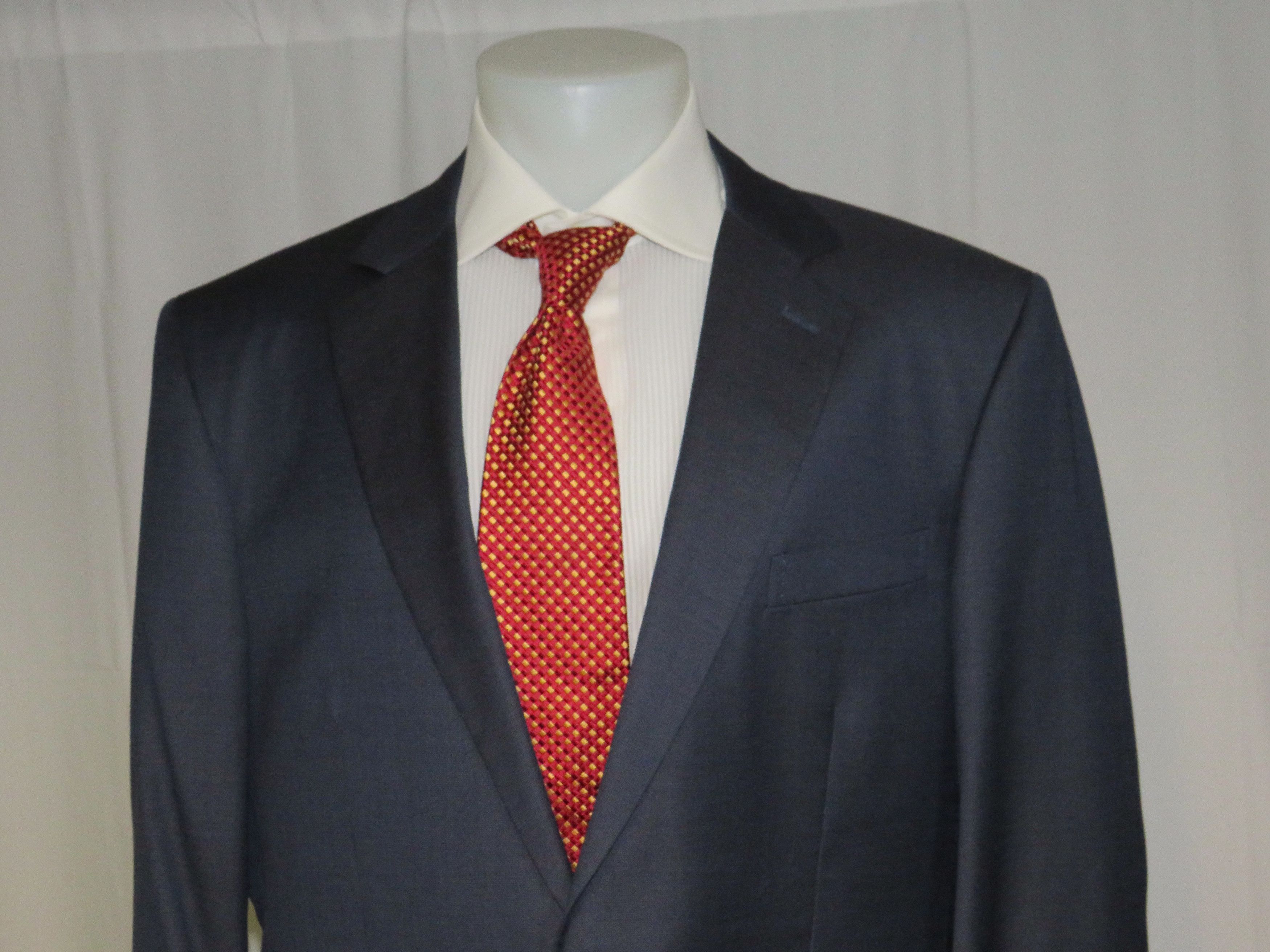 Brooks Brothers 1818 Traditional Vitale Blue Nailshead Two BTTN Suit 48R NWT Size 48R - 5 Thumbnail