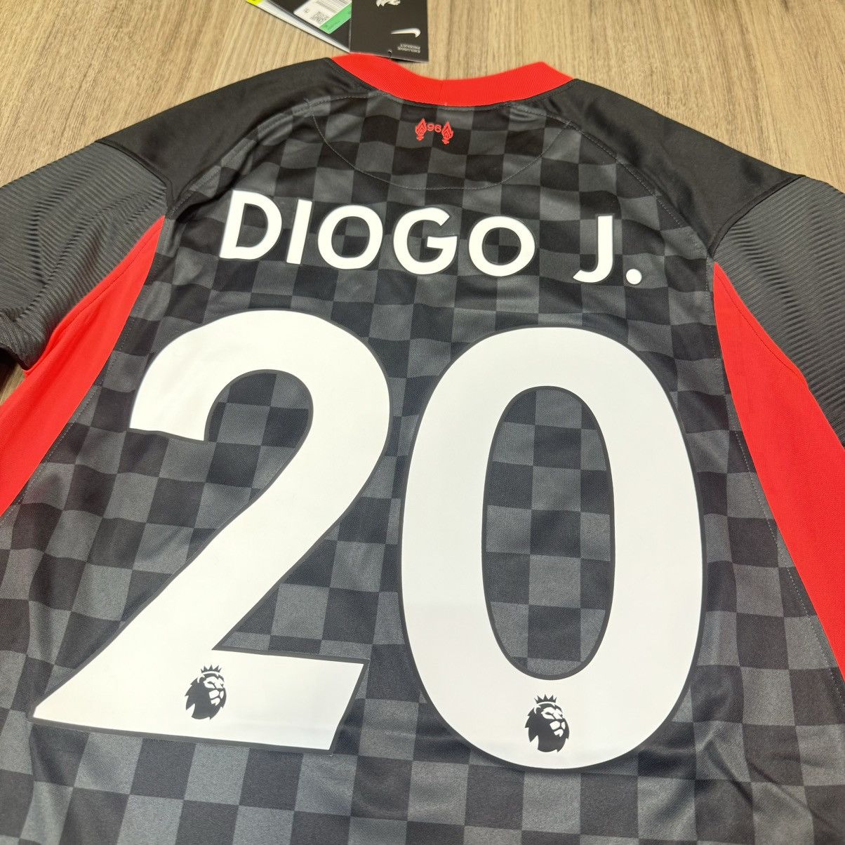 Nike (Youth size)Liverpool 20/21 third away shirt #20 diogo jota Size US XS / EU 42 / 0 - 4 Thumbnail