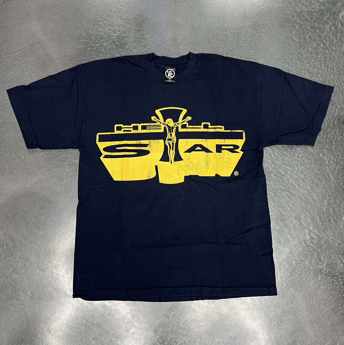 HELLSTAR Hellstar Jesus T-Shirt (Overseas Exclusive) Size US L / EU 52-54 / 3 - 1 Thumbnail