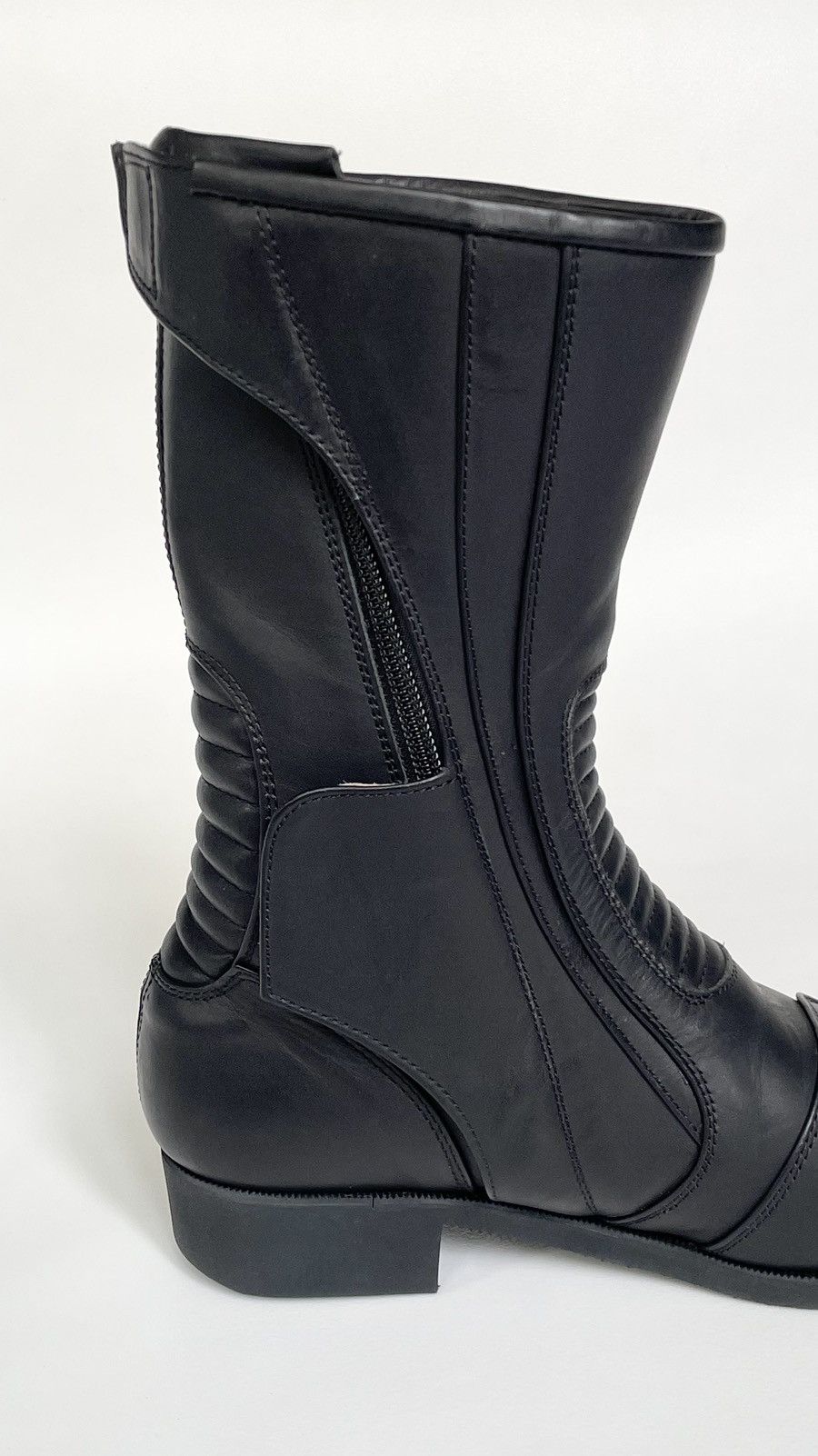 Comme des Garcons Black Leather Motorcycle Boots Size US 7 / IT 37 - 15 Thumbnail