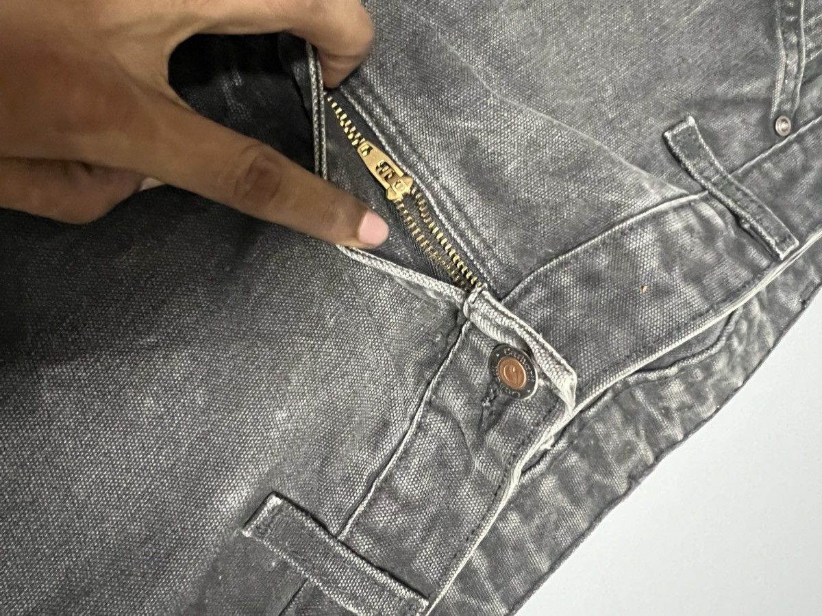 Carhartt Rare vintage carhartt charcoal black double knee Size US 30 / EU 46 - 3 Thumbnail