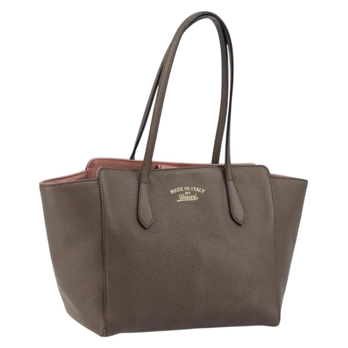 Gucci Gucci Swing Tote Leather Size ONE SIZE - 1 Thumbnail