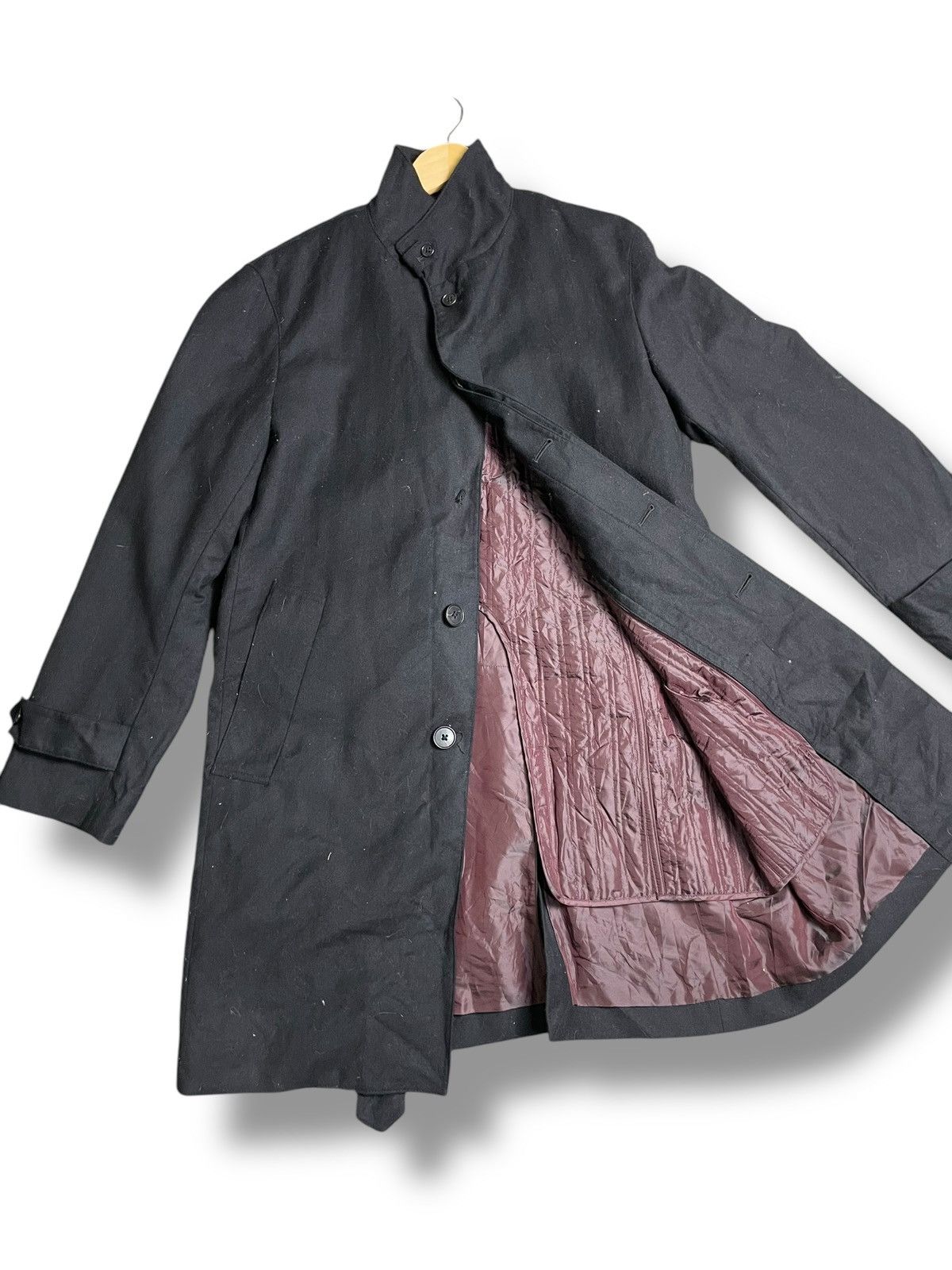 Japanese Brand × Takeo Kikuchi × Vintage Takeo Kikuchi x Long Jacket Black (24) Size US M / EU 48-50 / 2 - 3 Thumbnail