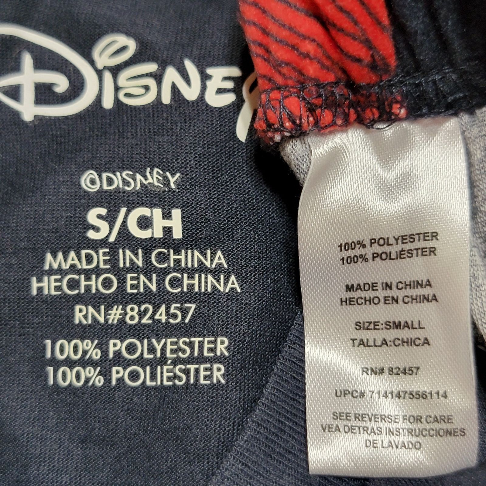 Disney 2 Pc Disney Nightmare Before Christmas LS PJ Set- Size Small Size ONE SIZE - 8 Thumbnail