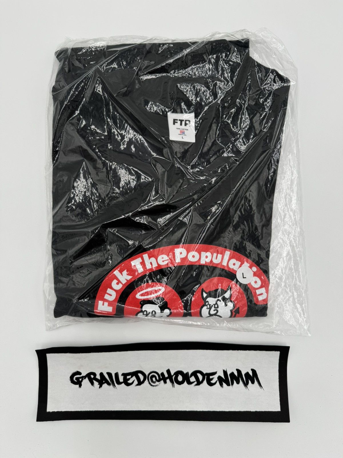 Fuck The Population FTP The Good & The Bad Tee Black Size US L / EU 52-54 / 3 - 7 Thumbnail
