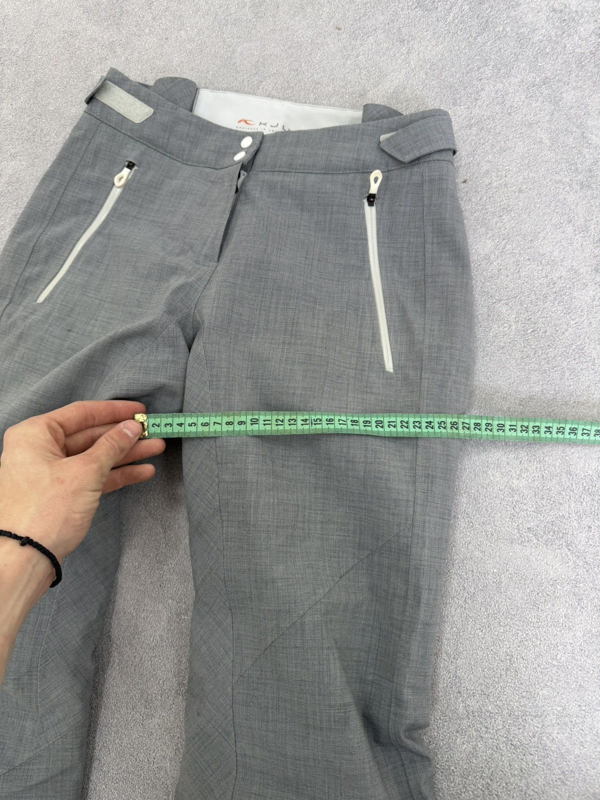 KJUS Kjus Outdoor Women Ski Goretex Windbreaker Pants Size 28" / US 6 / IT 42 - 13 Thumbnail