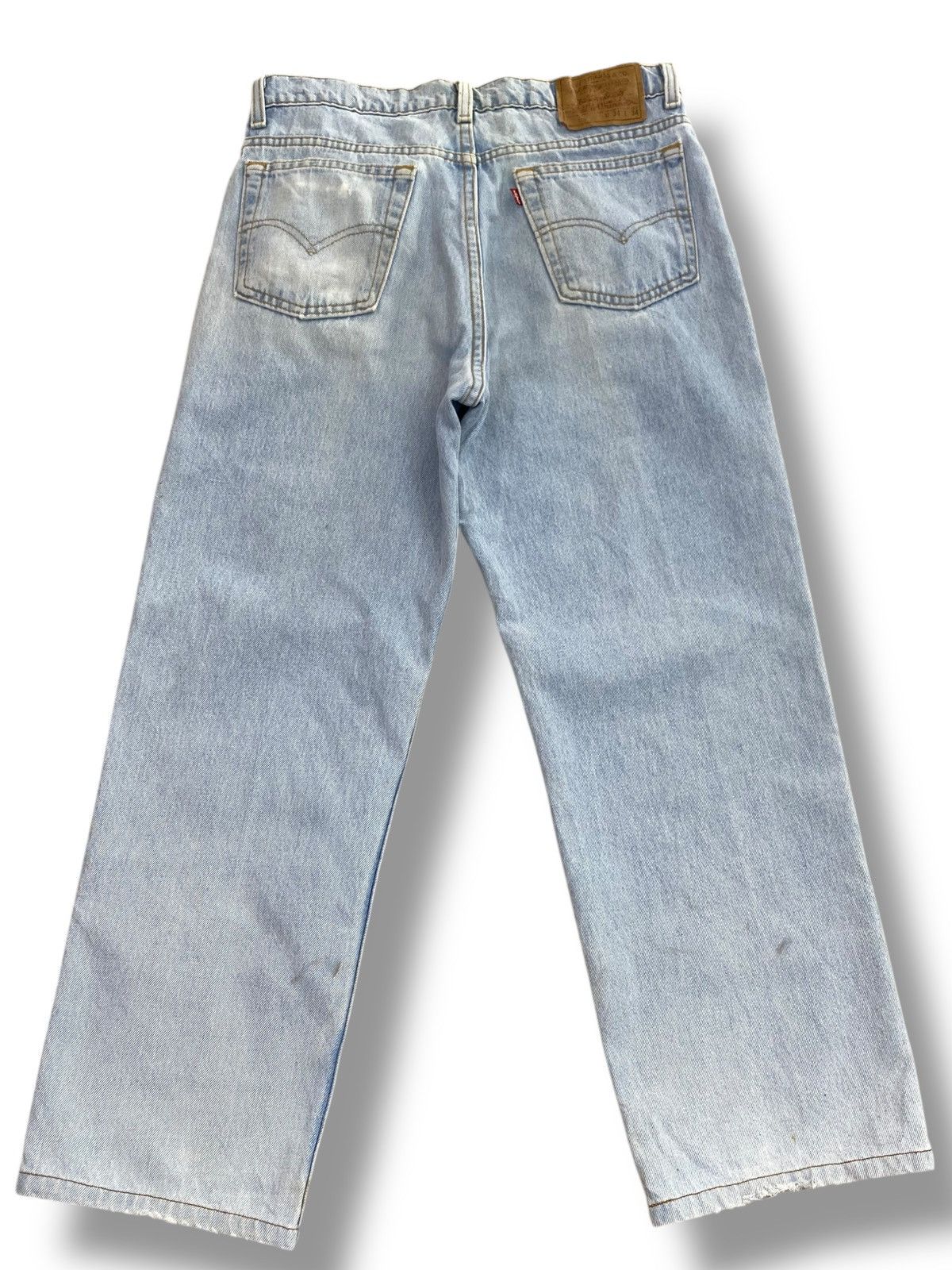 Levi's Levi’s Vintage Blue Wash Style Straight Cut Jeans Size US 30 / EU 46 - 3 Thumbnail