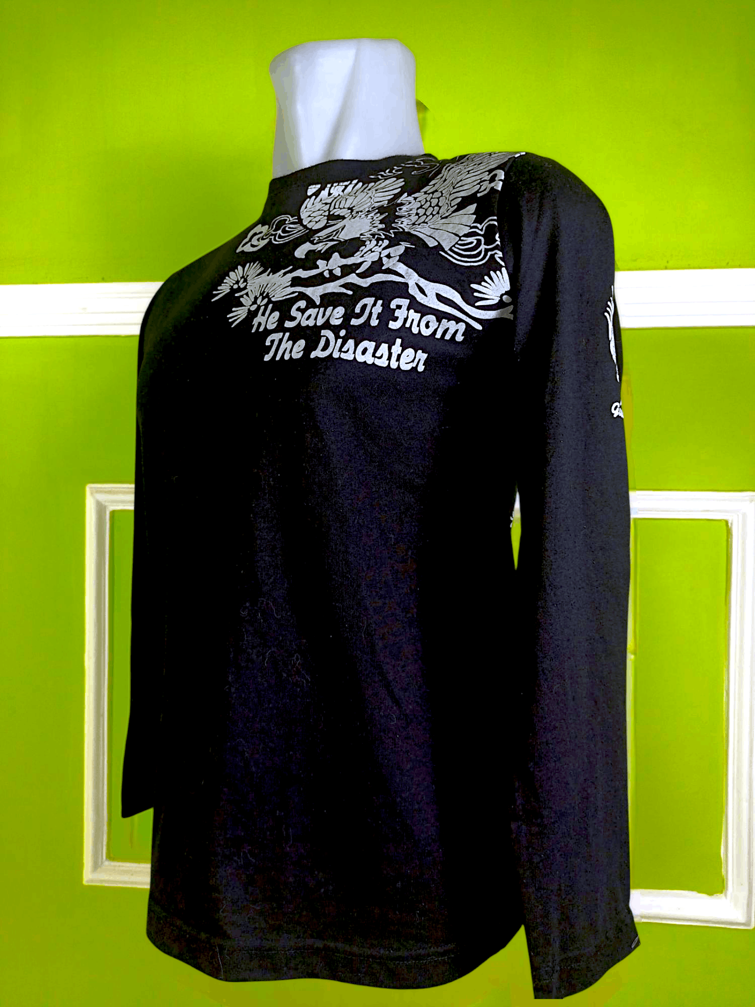 Japanese Brand Guardian Deity He Save From The Disaster long Sleeve t-shirt Size US M / EU 48-50 / 2 - 2 Thumbnail