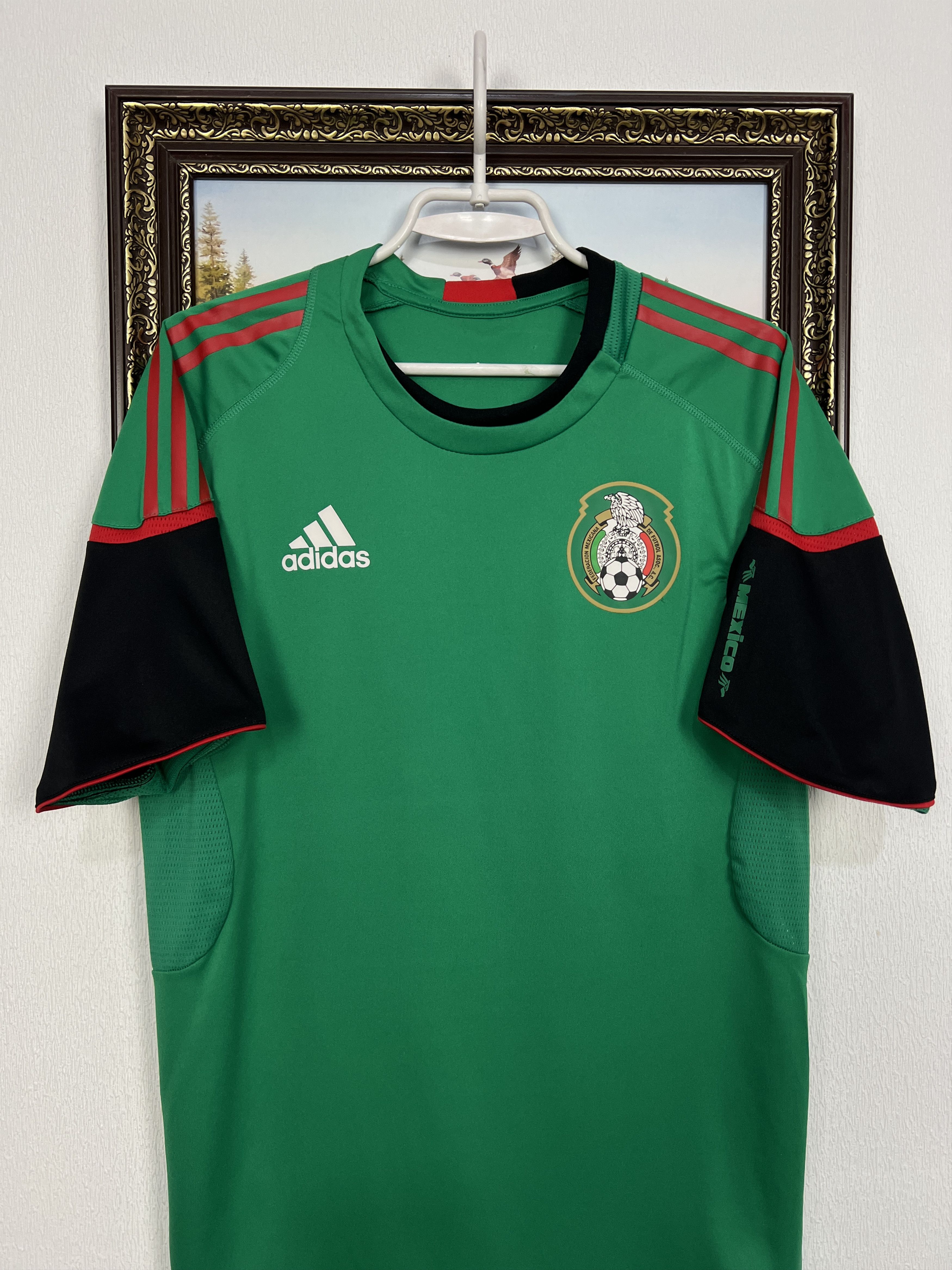 Adidas Mexico Train Football Shirt Formation Player Soccer Jersey Size US L / EU 52-54 / 3 - 2 Thumbnail