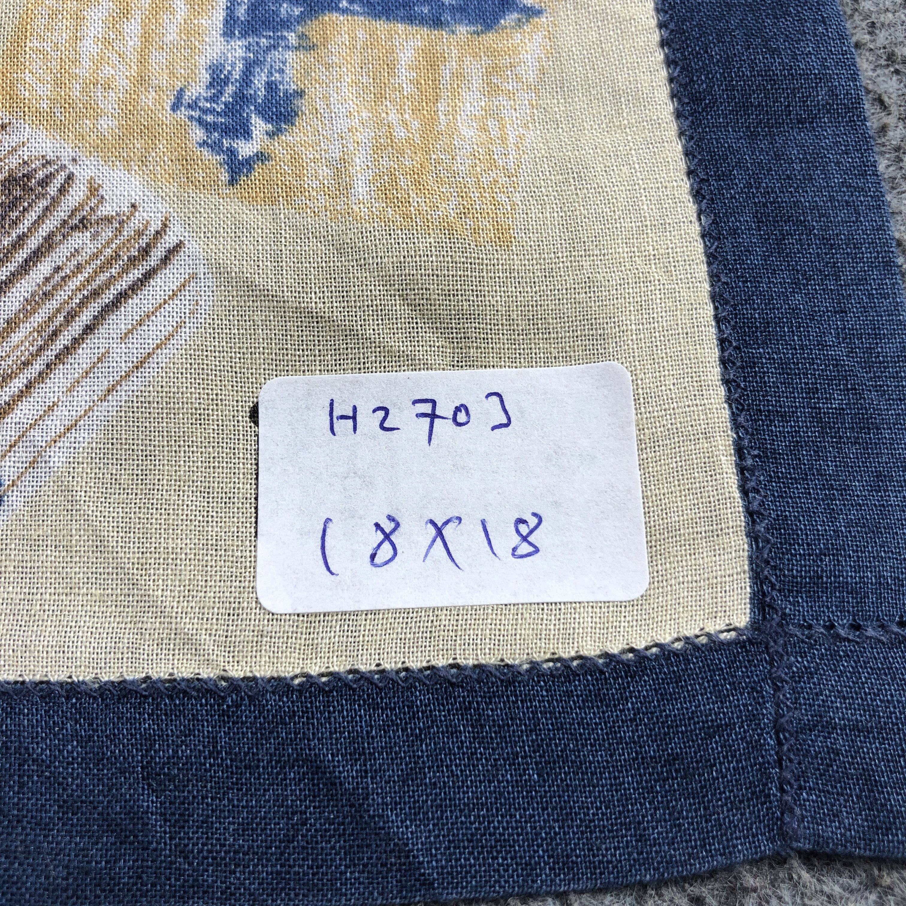 Issey Miyake × Japanese Brand × Vintage Issey Miyake Handkerchief Geometric Print H2703 Size ONE SIZE - 5 Thumbnail