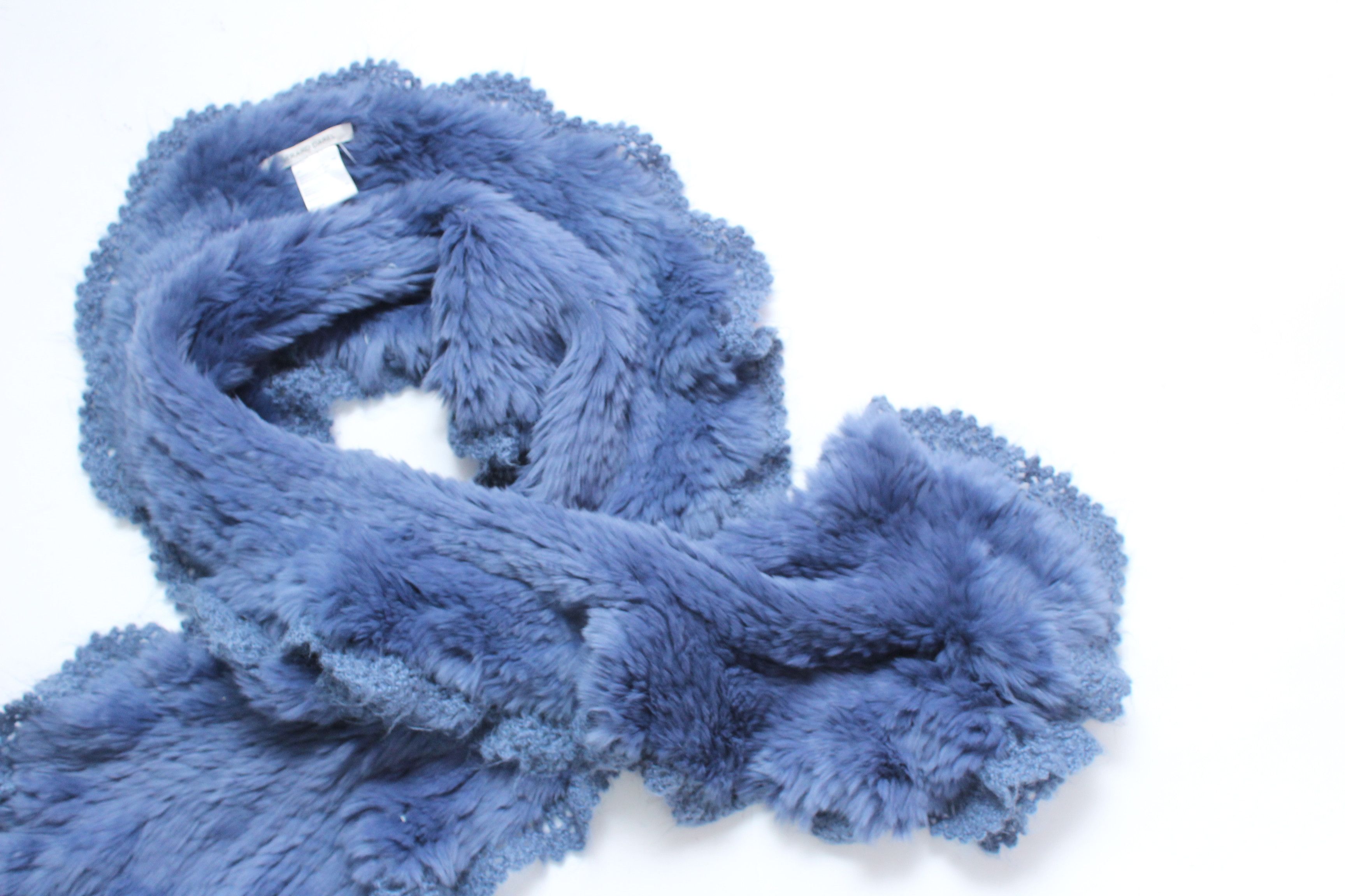 Gerard Darel Gerard Darel Scarf Rabbit Real Fur Authentic Size ONE SIZE - 3 Thumbnail