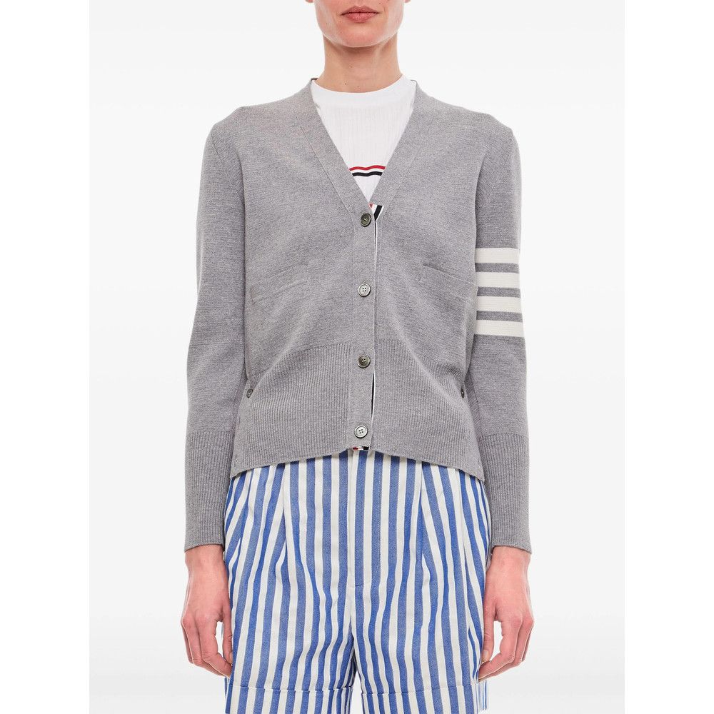 Thom Browne GREY Knitwear - Cardigans